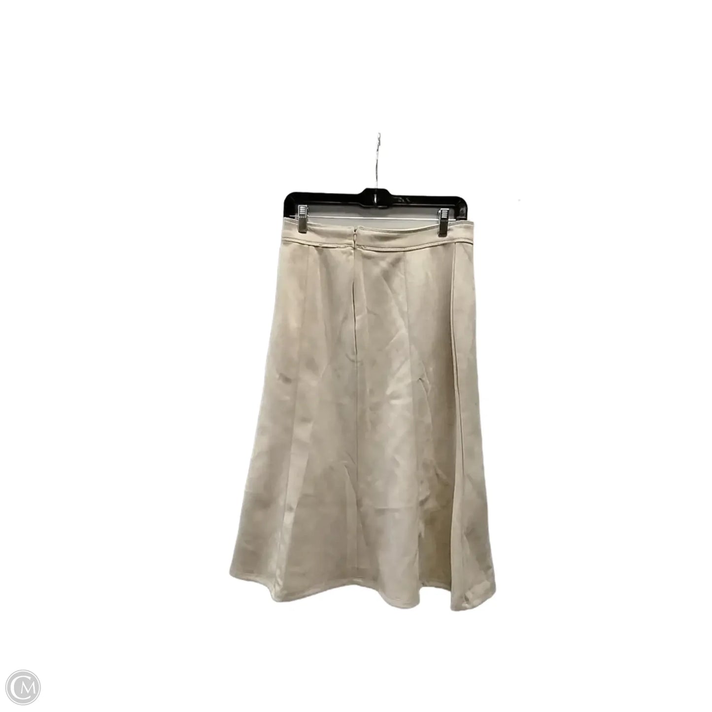 Skirt Midi By Elie Tahari In Beige, Size: 4