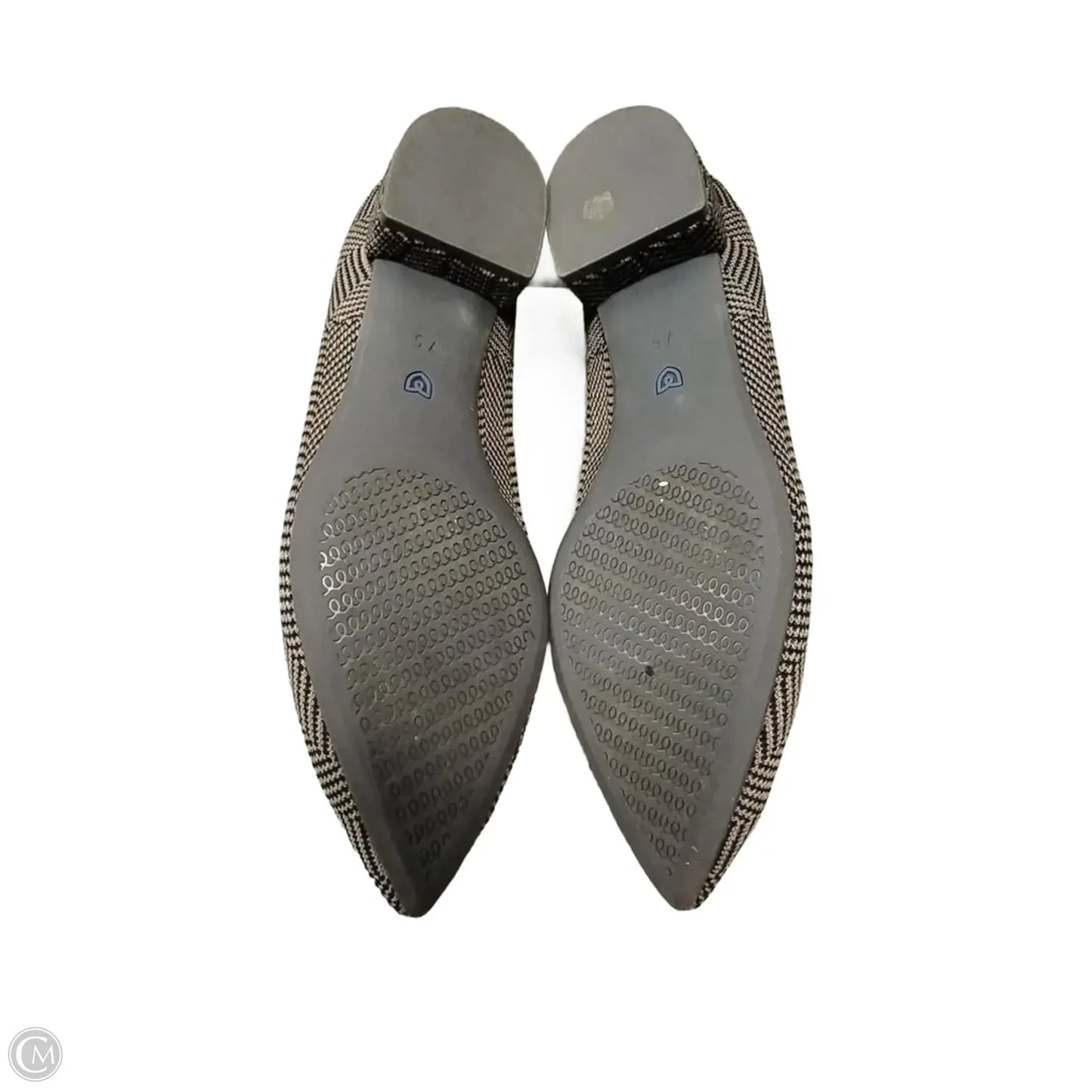 Shoes Heels Kitten By Rothys In Striped Pattern, Size: 7.5