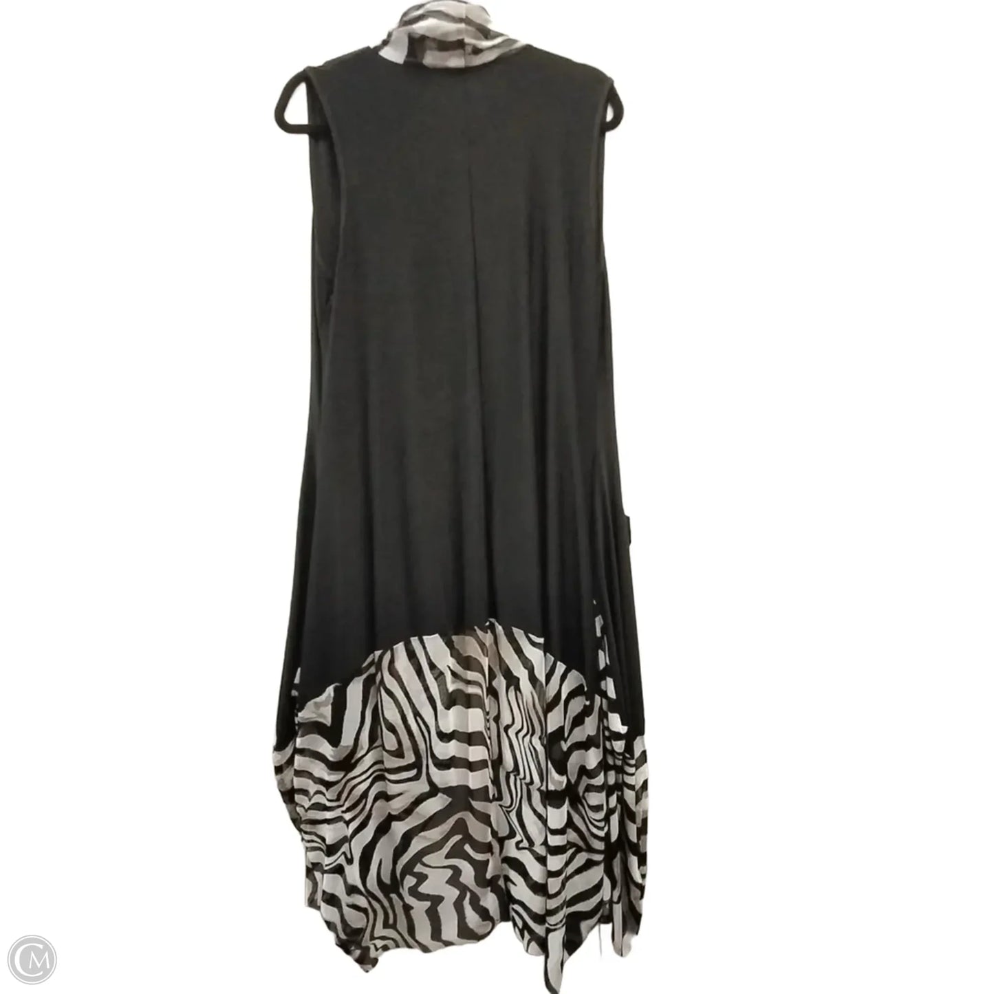 Shawl By Cmc In Zebra Print, Size: M