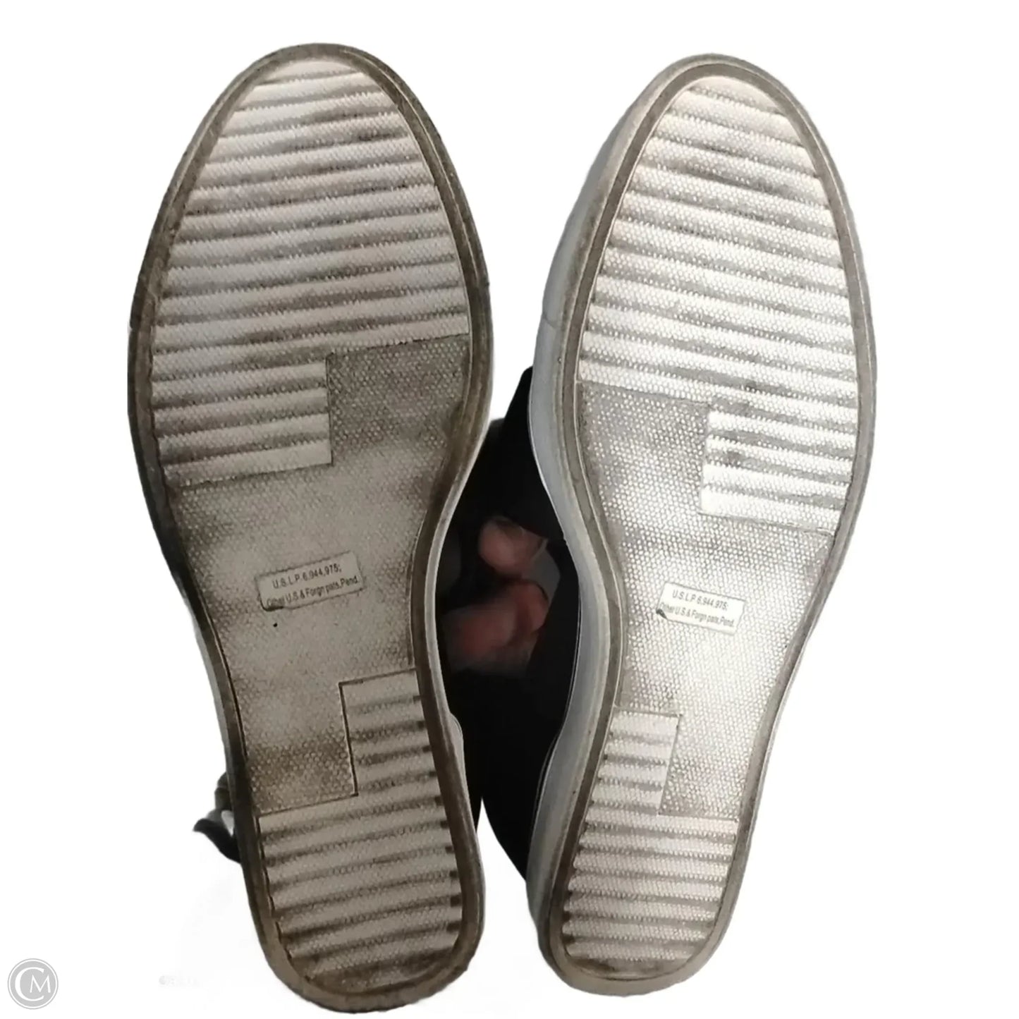 Shoes Heels Wedge By Maurices In Grey, Size: 8