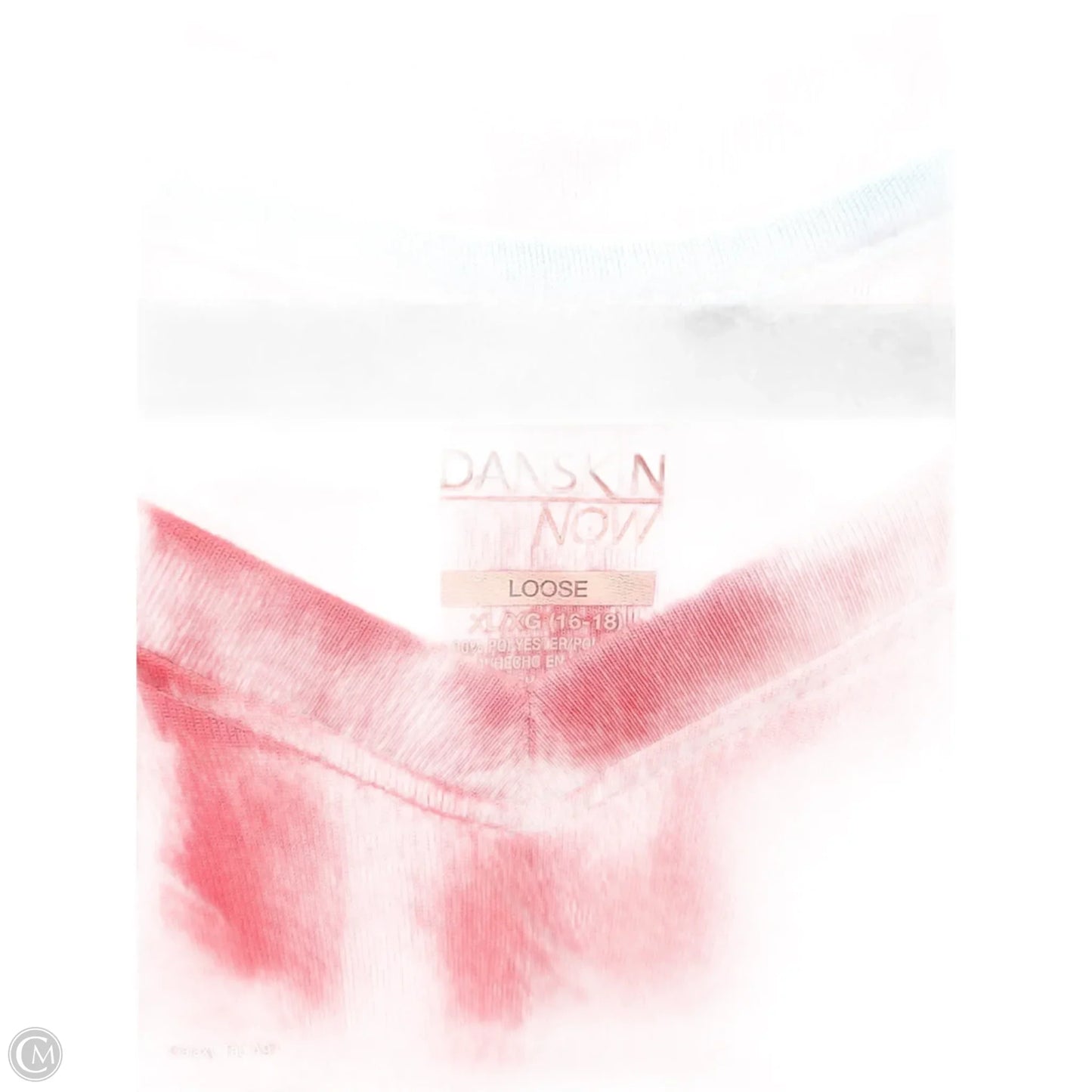 Athletic Top Short Sleeve By Danskin Now In Orange, Size: Xl