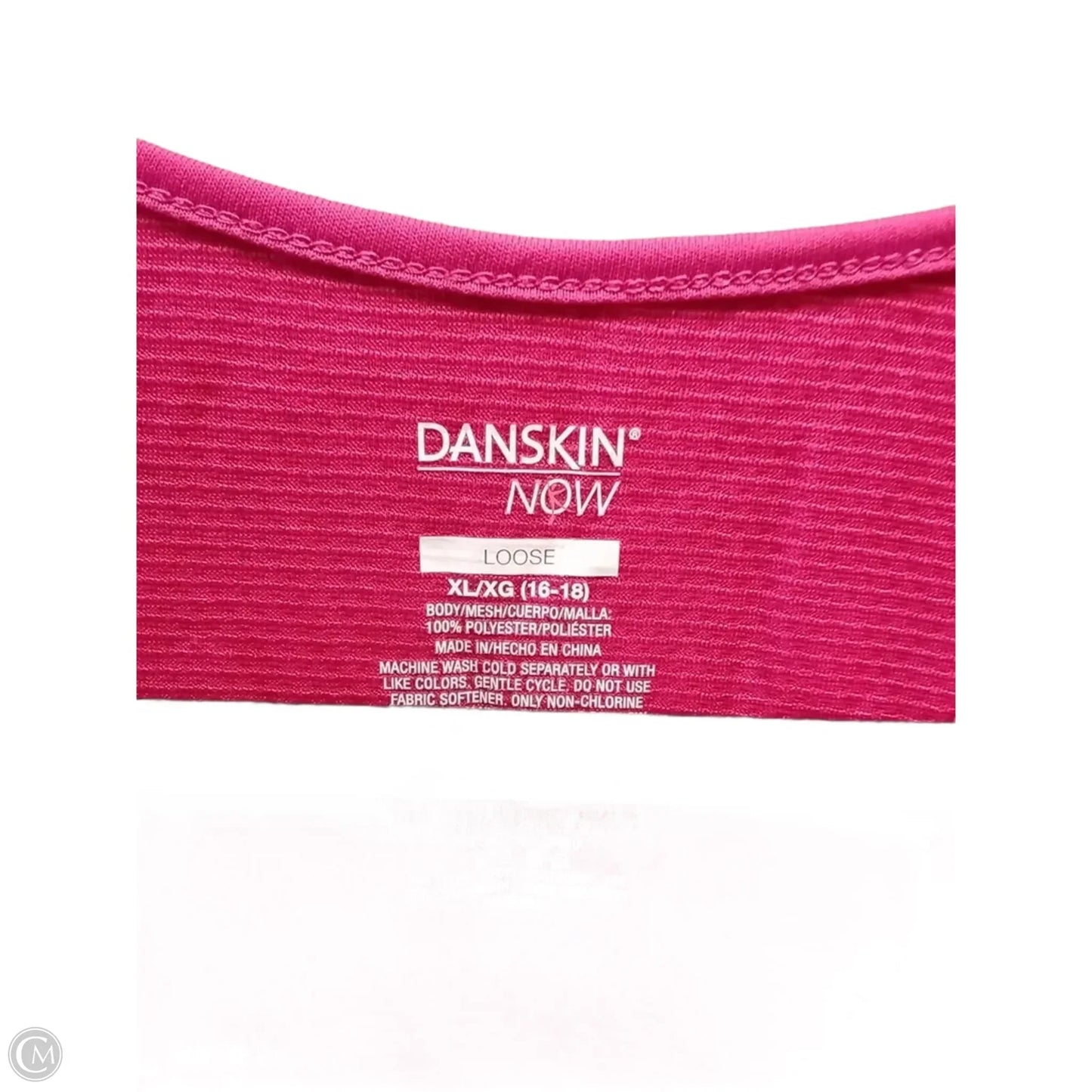 Athletic Tank Top By Danskin Now In Pink & Red, Size: Xl