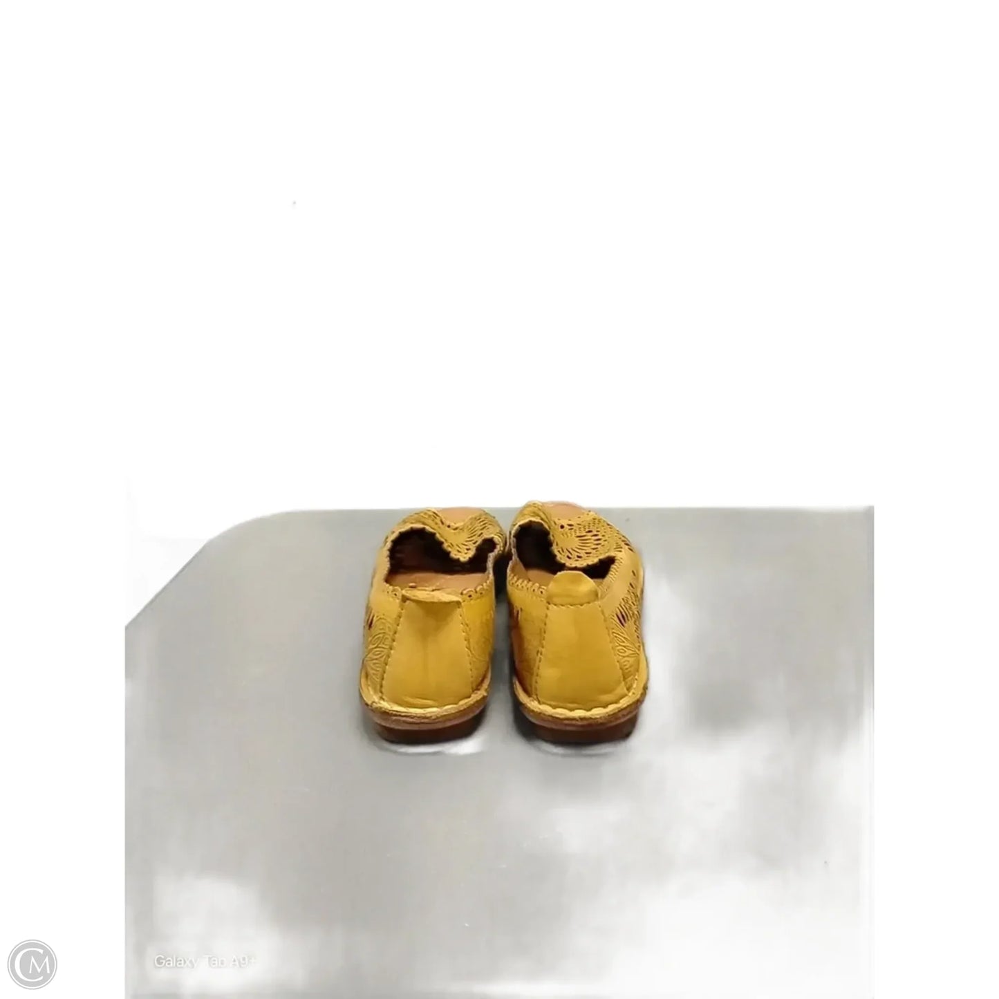 Shoes Flats By Spring Step In Yellow, Size: 10.5