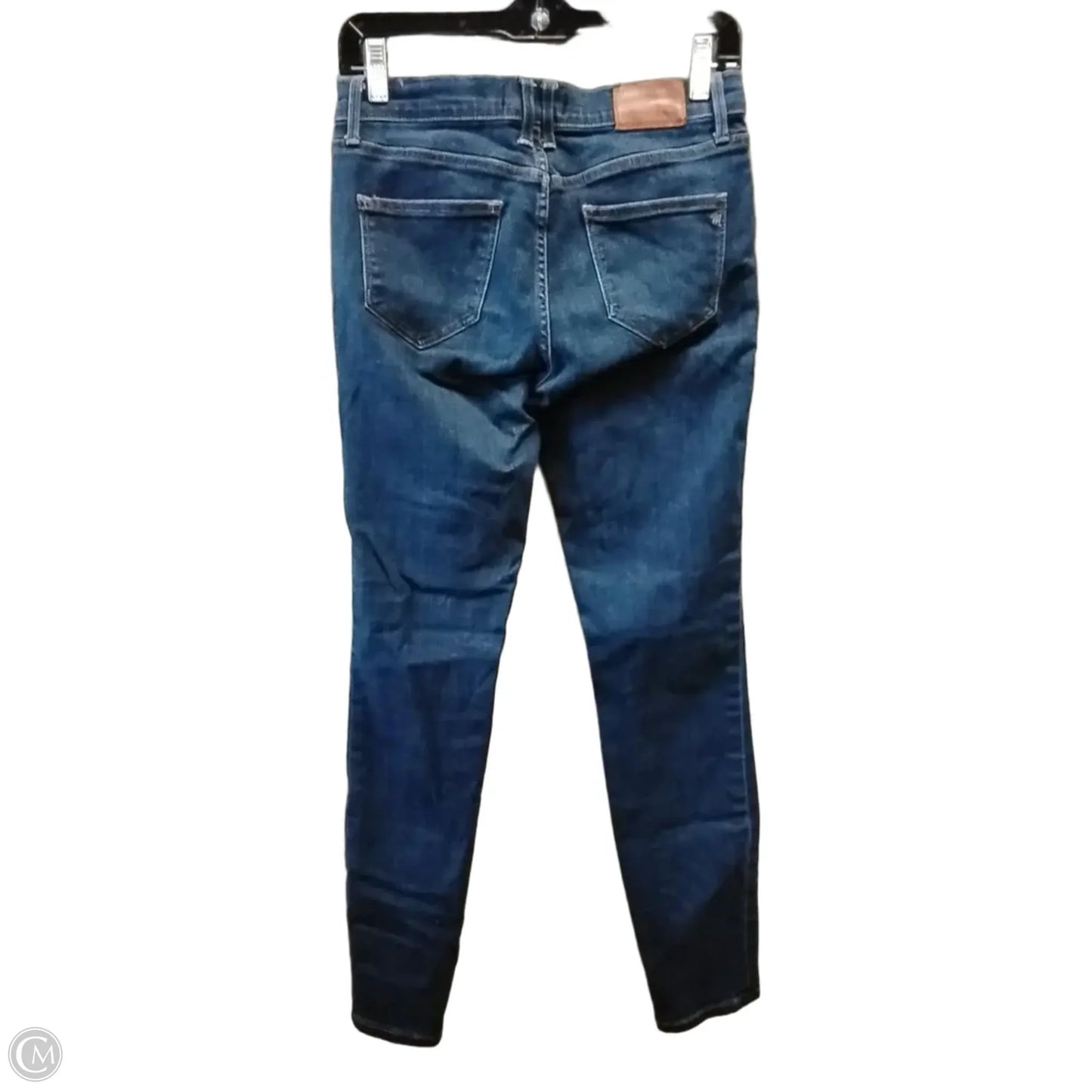 Jeans Straight By Madewell In Blue Denim, Size: 4