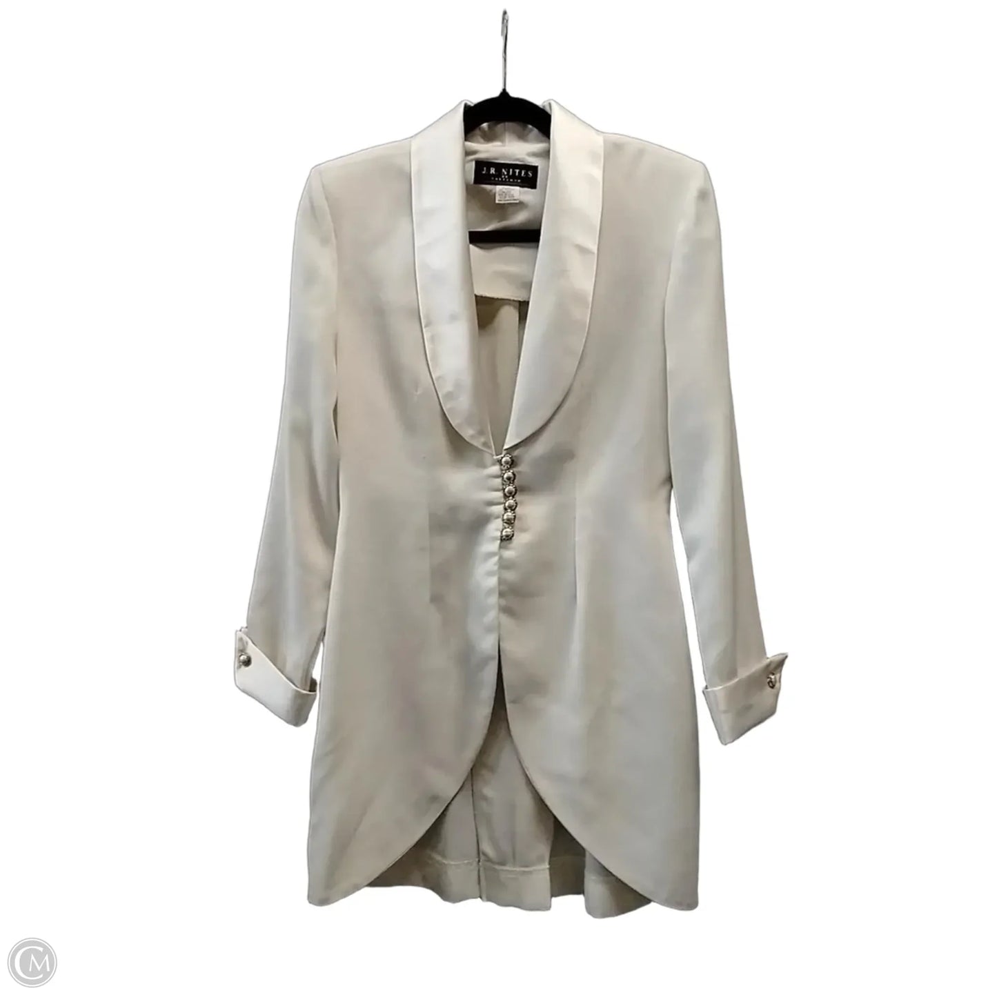 Dress Suit 2pc By J.r. Nites In Cream, Size: 6