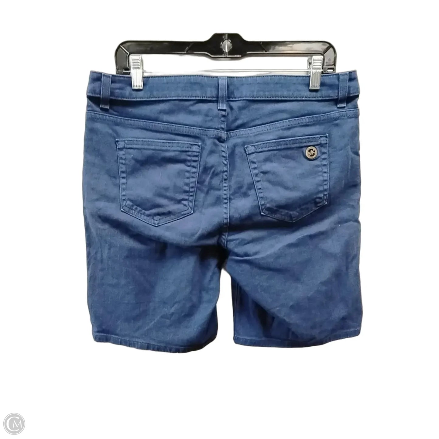 Shorts Designer By Michael Kors In Blue Denim, Size: 8