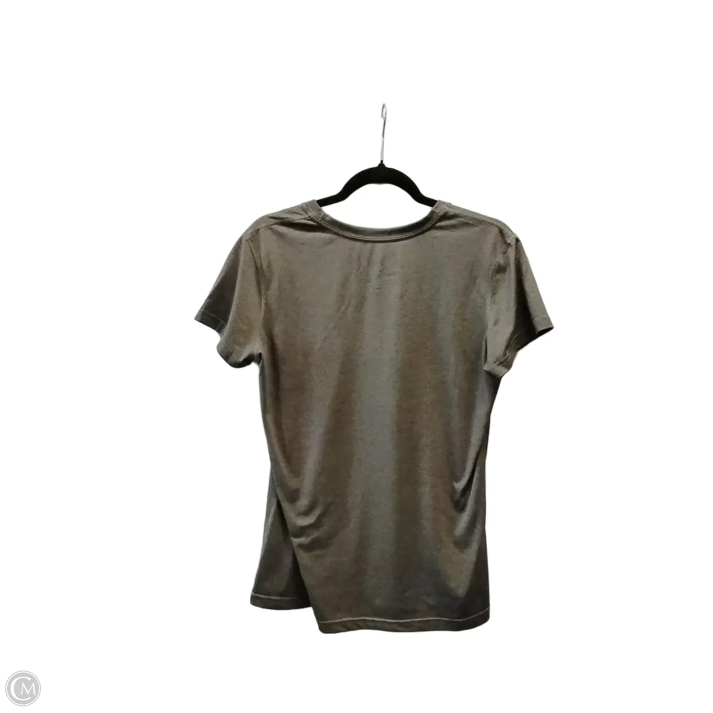 Athletic Top Short Sleeve By Nike Apparel In Brown, Size: L