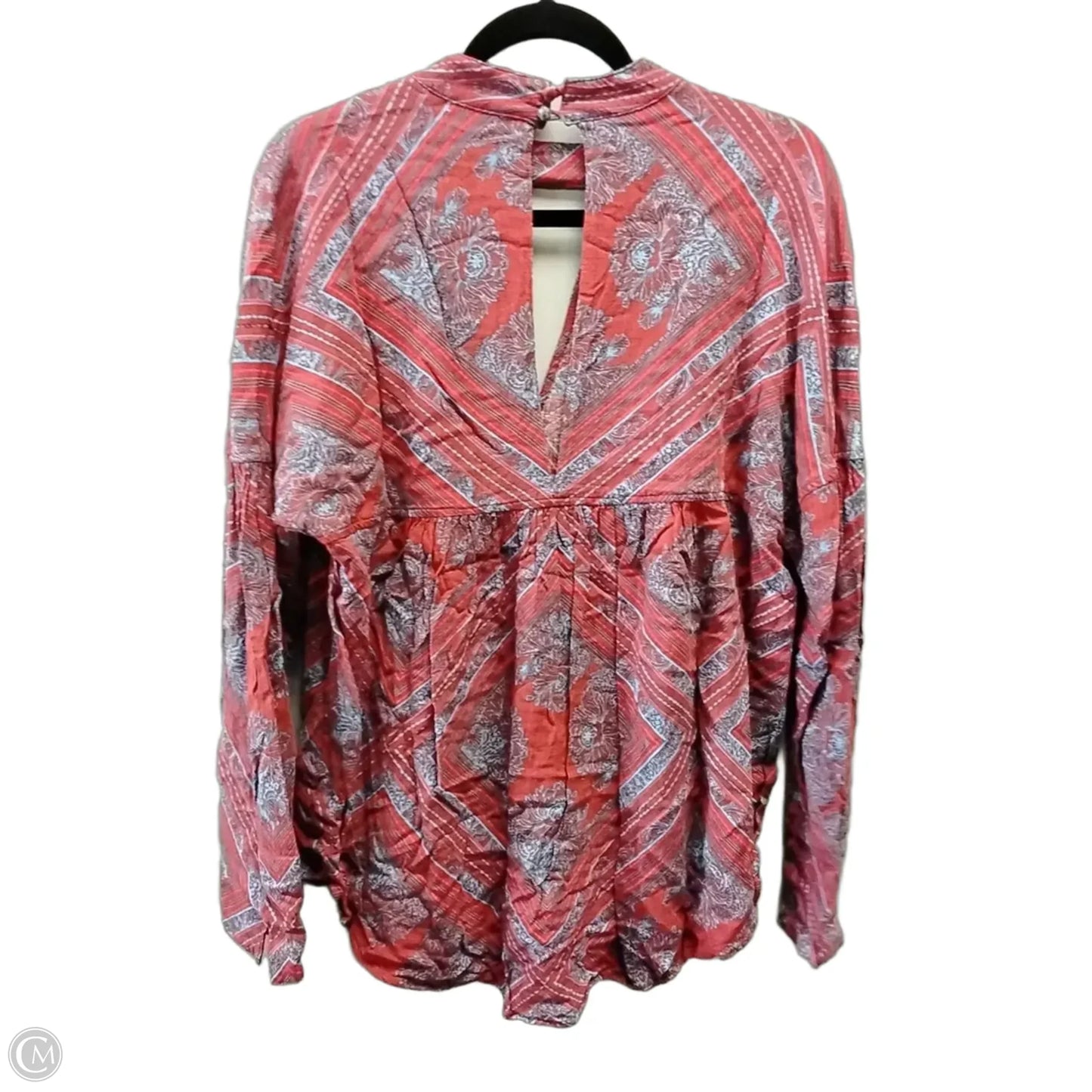 Top Long Sleeve By We The Free In Red, Size: M