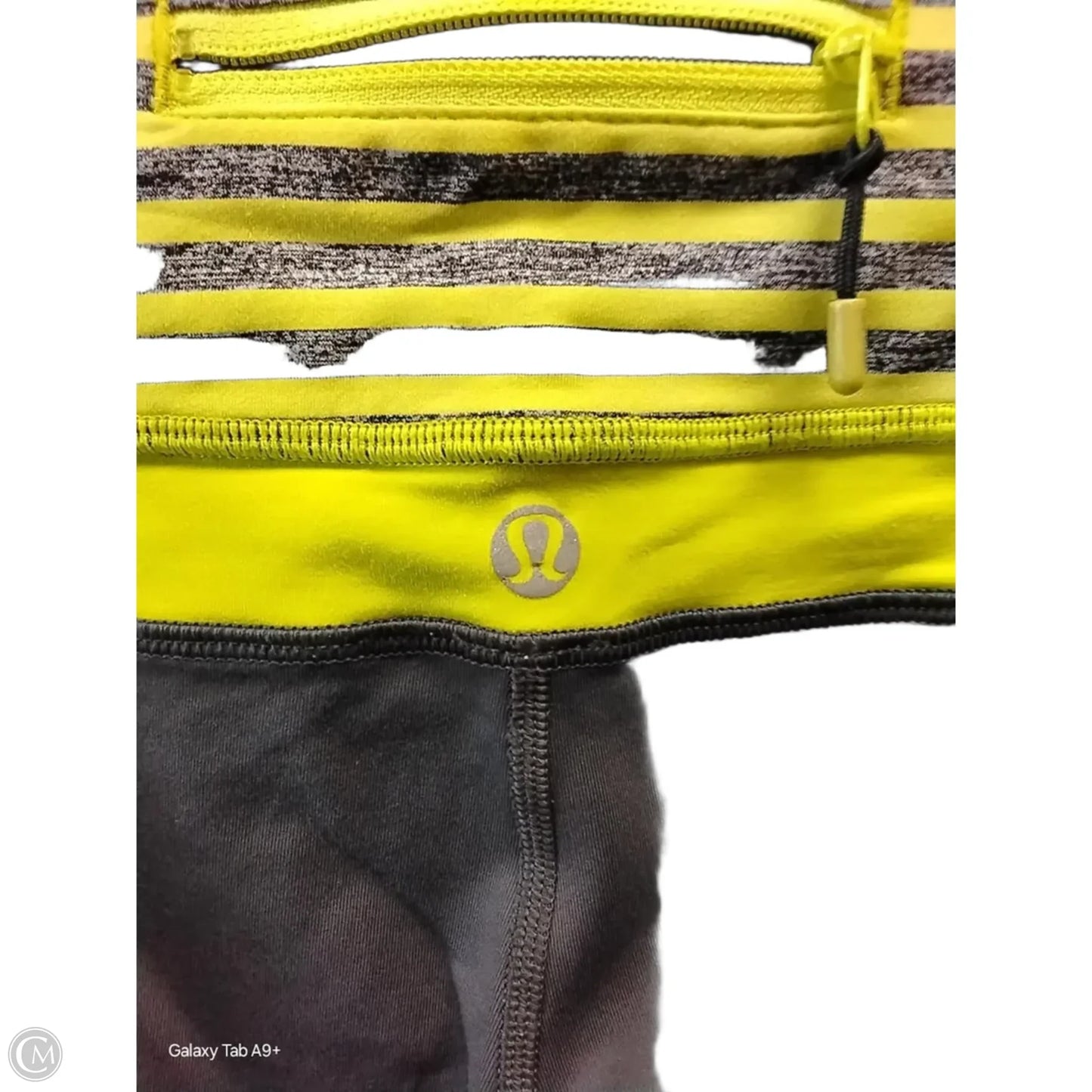 Athletic Leggings By Lululemon In Grey, Size: 4