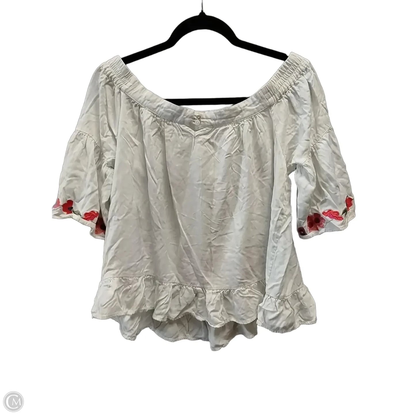 Top Short Sleeve By Altard State In White, Size: M