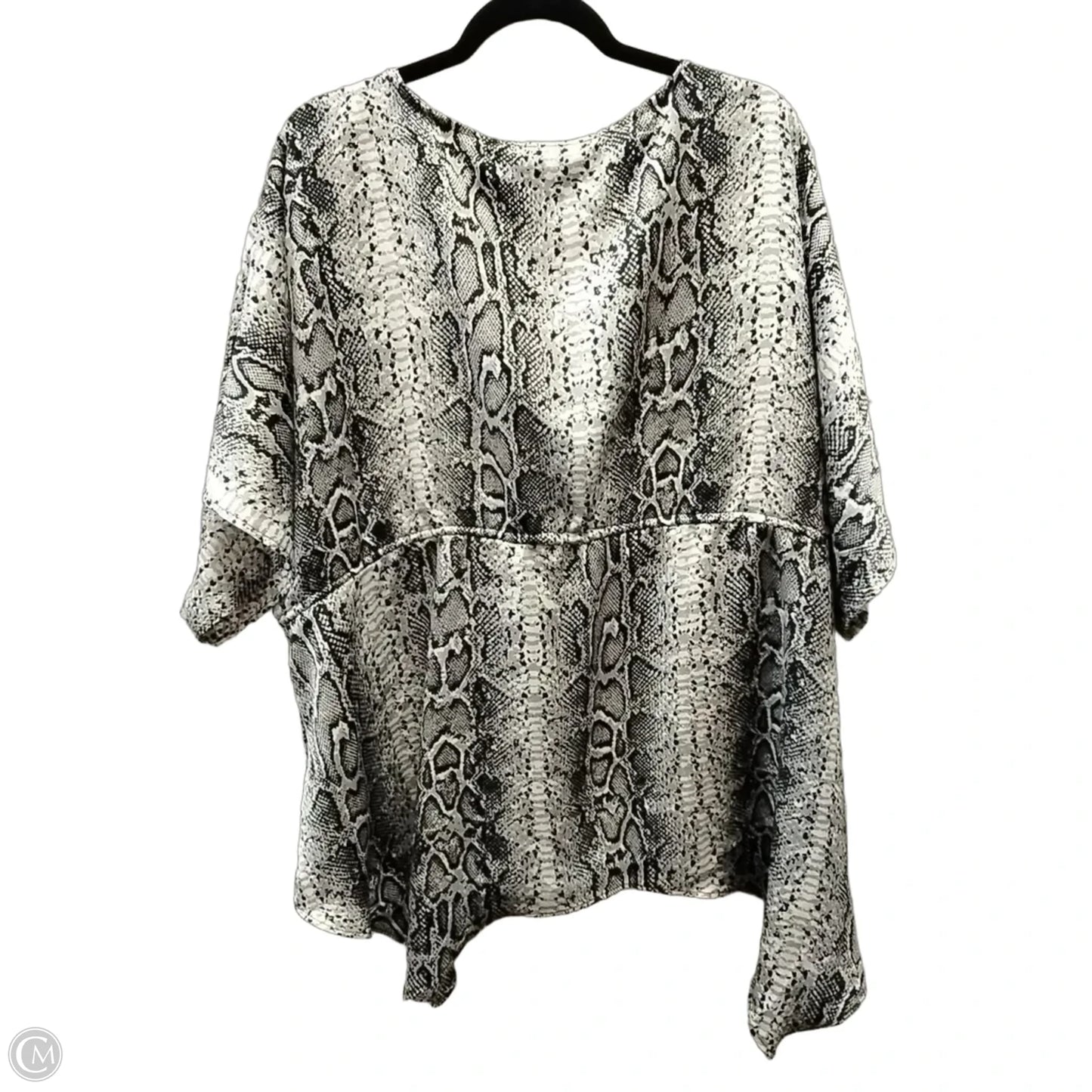 Shawl By Ruby Ribbon In Snakeskin Print, Size: Os