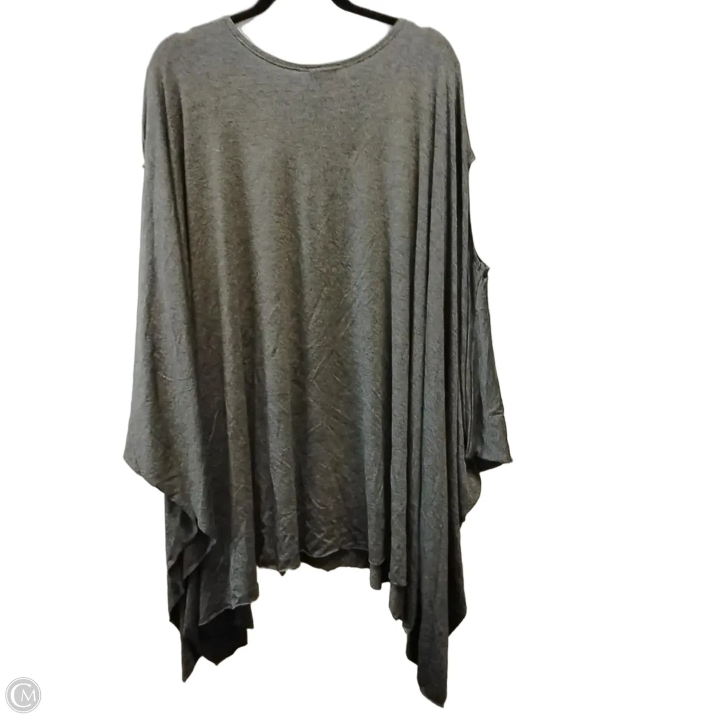 Kimono By Clothes Mentor In Grey, Size: Onesize