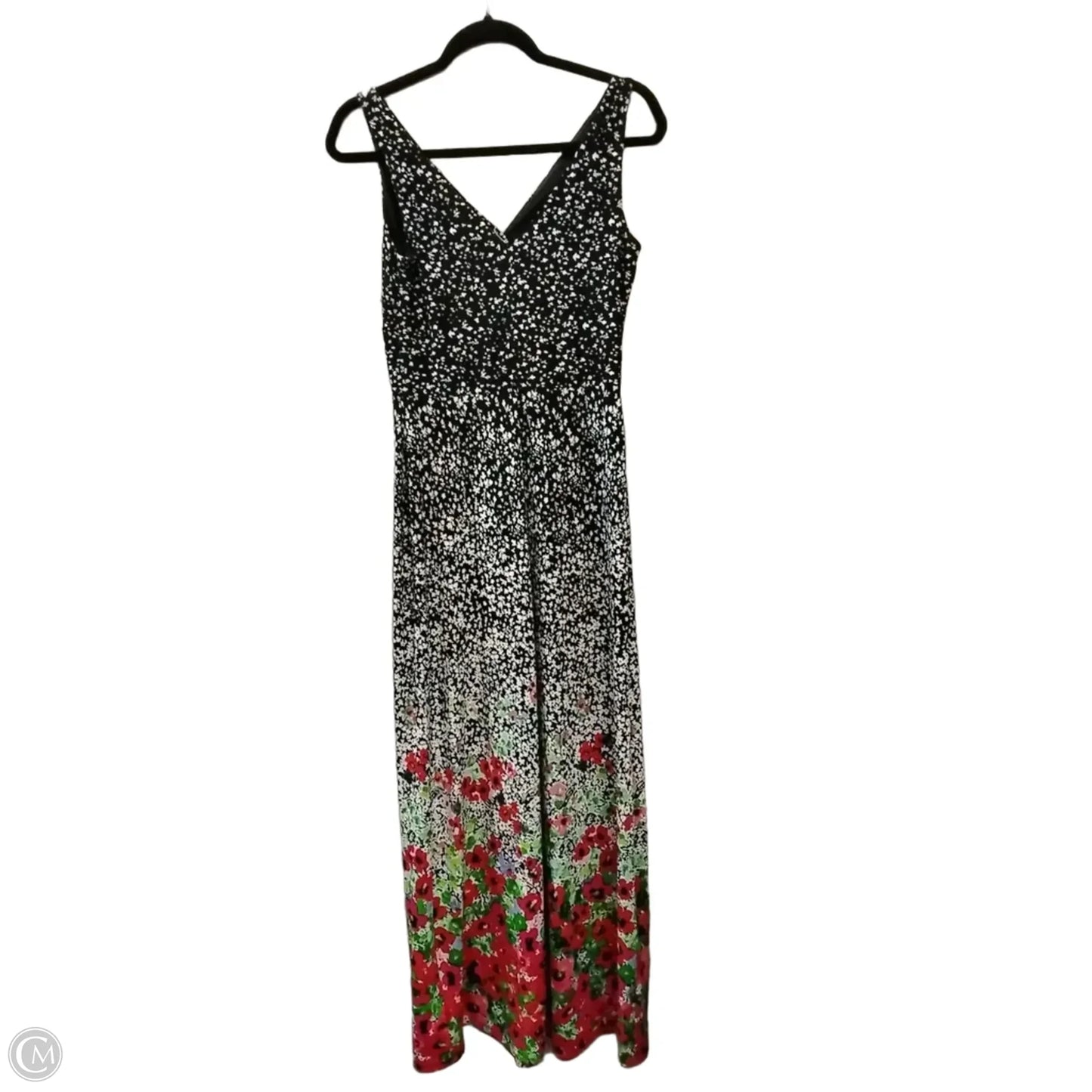 Dress Casual Maxi By Chaps In Floral Print, Size: 2
