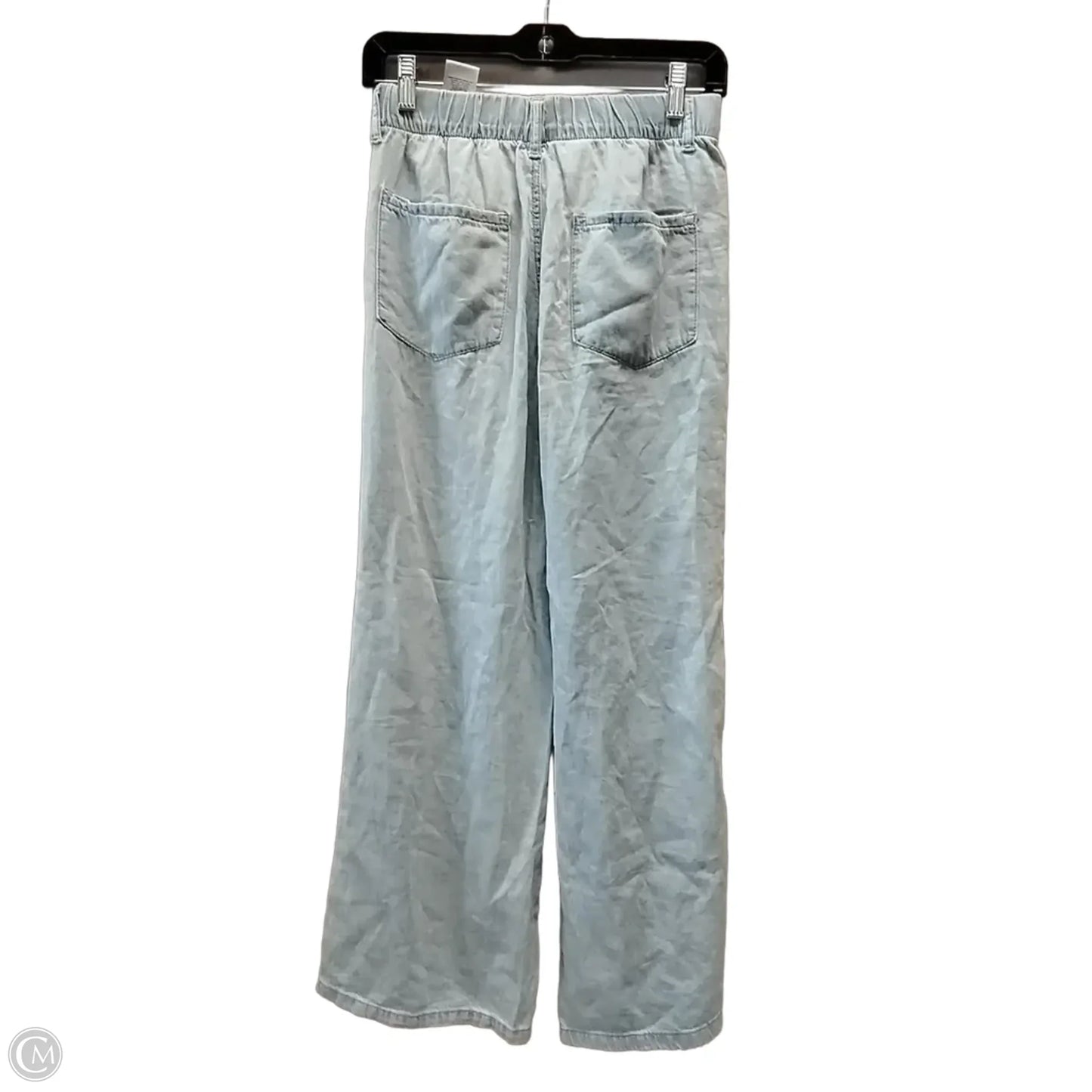 Jeans Wide Leg By Oat In Blue, Size: 4