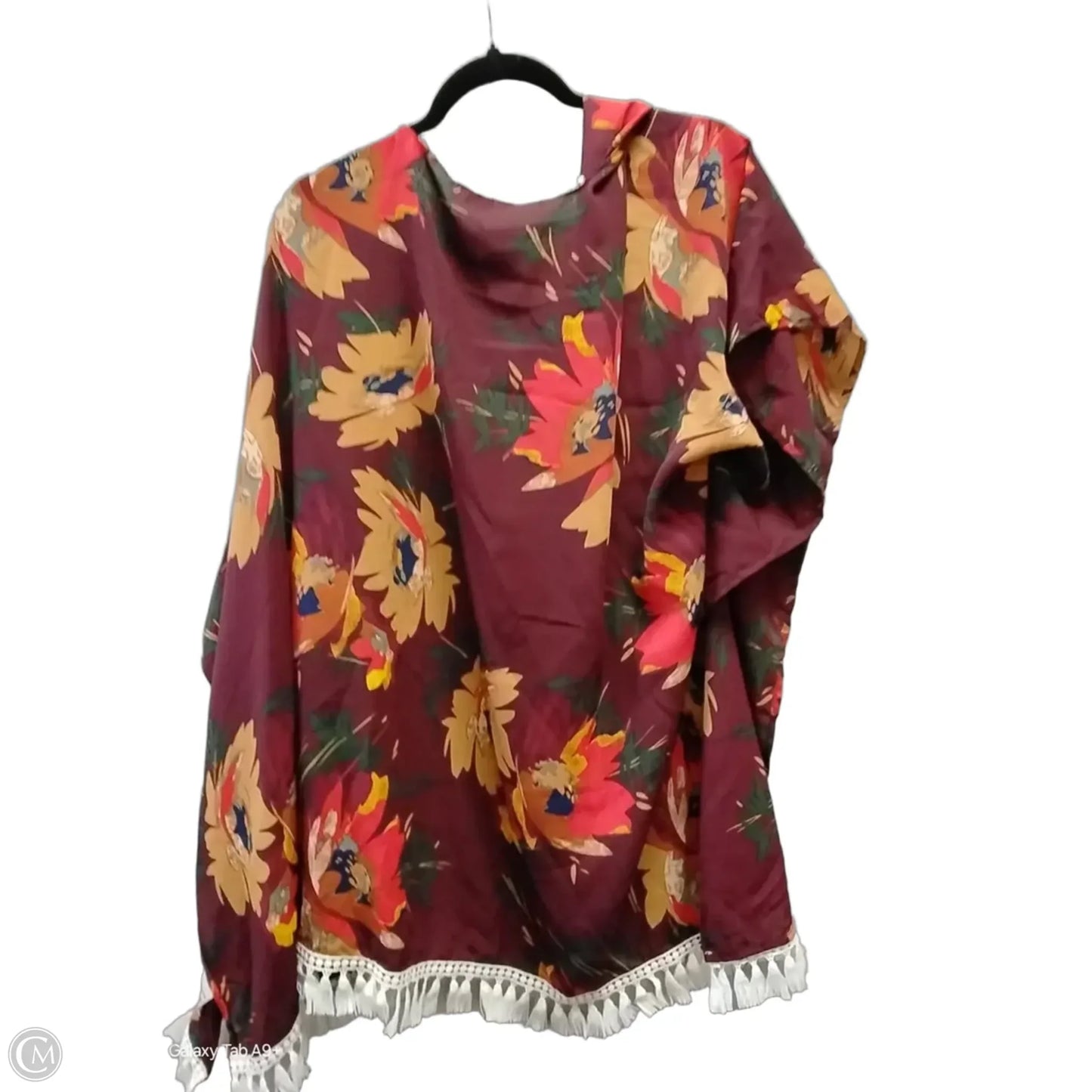 Shawl By Umgee In Floral Print, Size: S