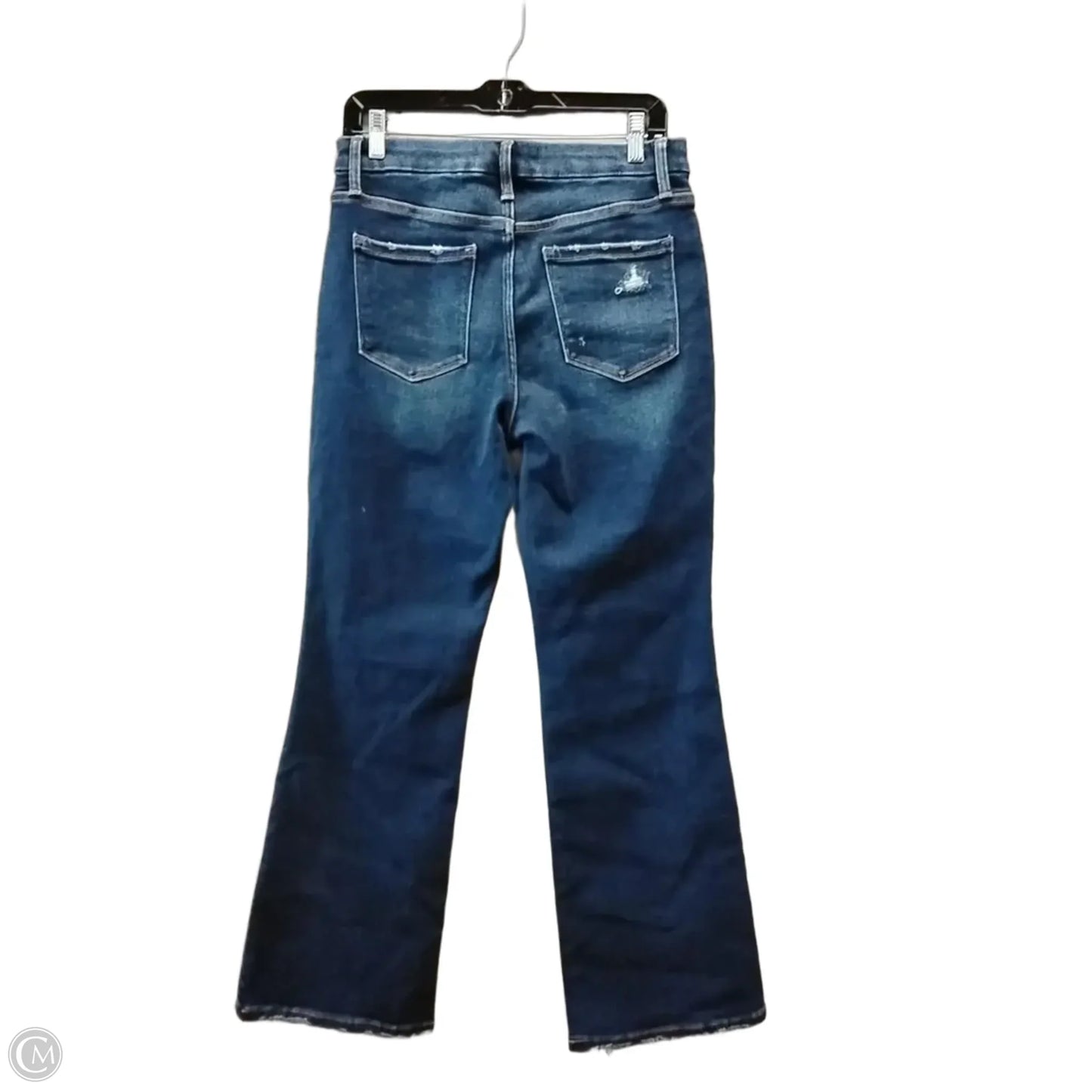 Jeans Flared By Vervet In Blue Denim, Size: 11