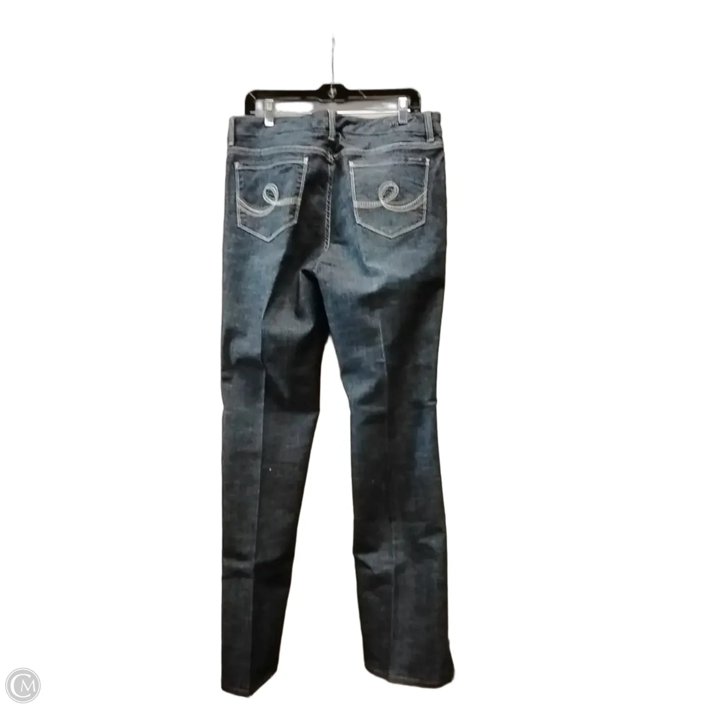 Jeans Boot Cut By Seven 7 In Blue Denim, Size: 12