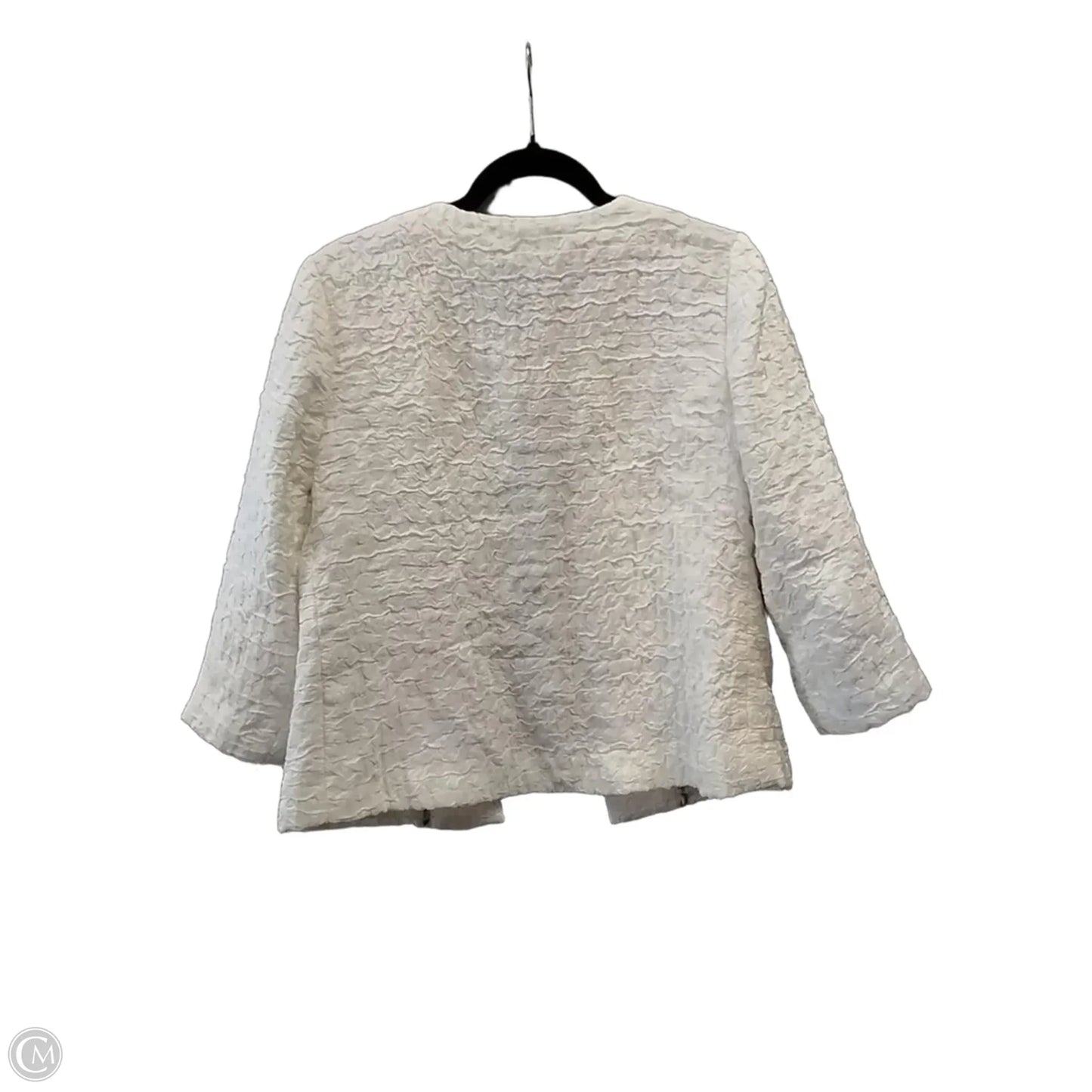 Blazer By Chicos In Ivory, Size: S