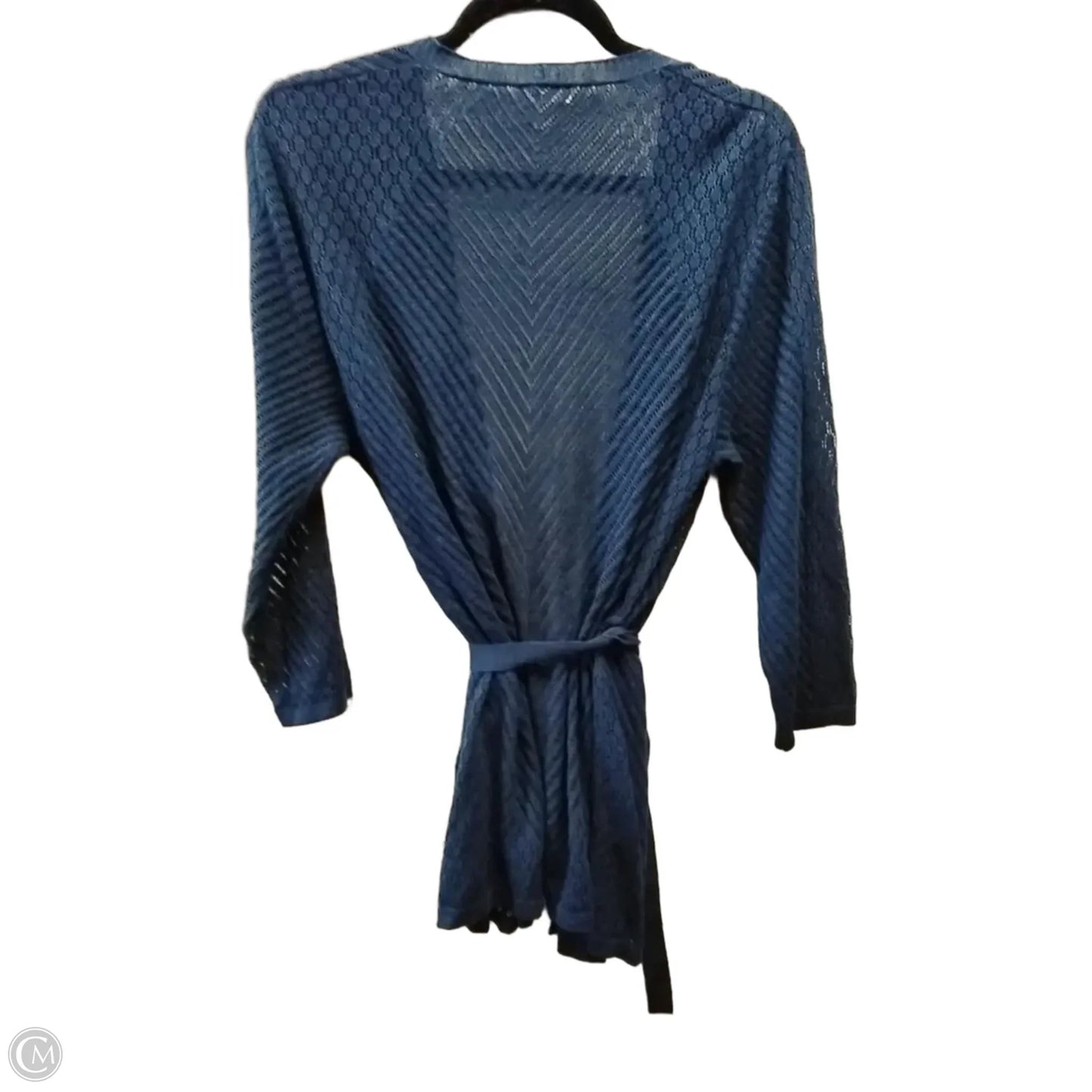 Sweater Cardigan By Westport In Navy, Size: Xl