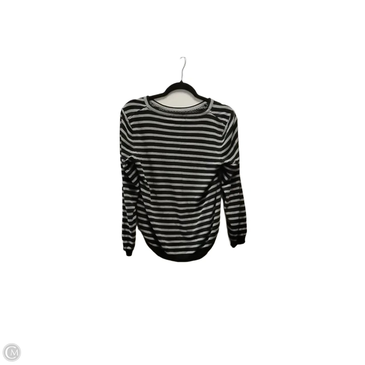 Sweater By Ny Collection In Striped Pattern, Size: L
