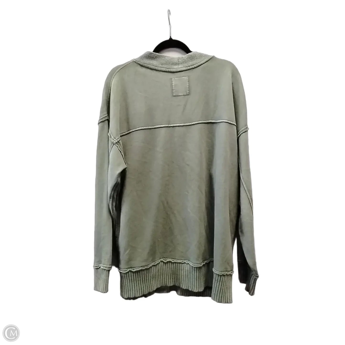 Sweater Cardigan By Aerie In Green, Size: L