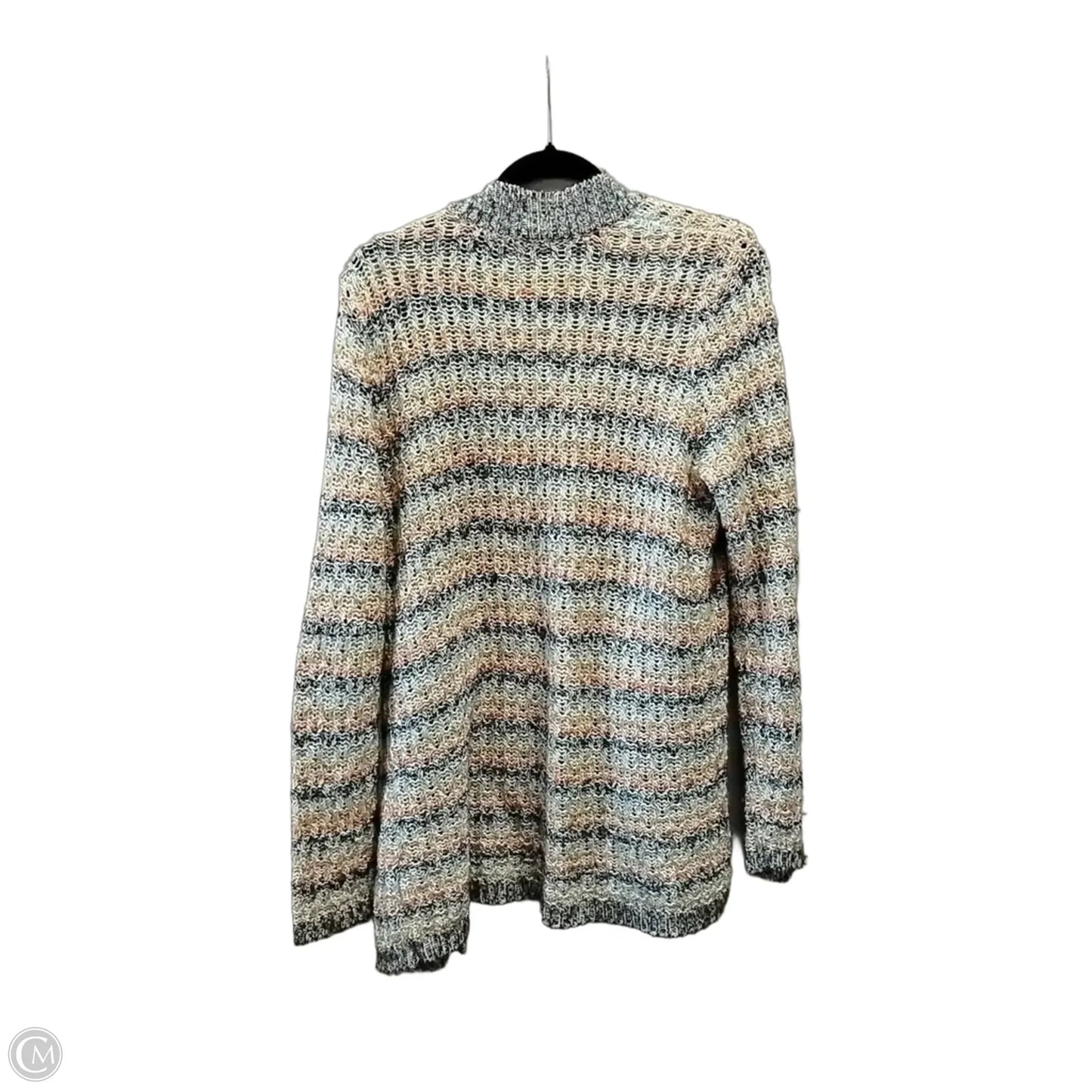 Shawl By Coldwater Creek In Striped Pattern, Size: M