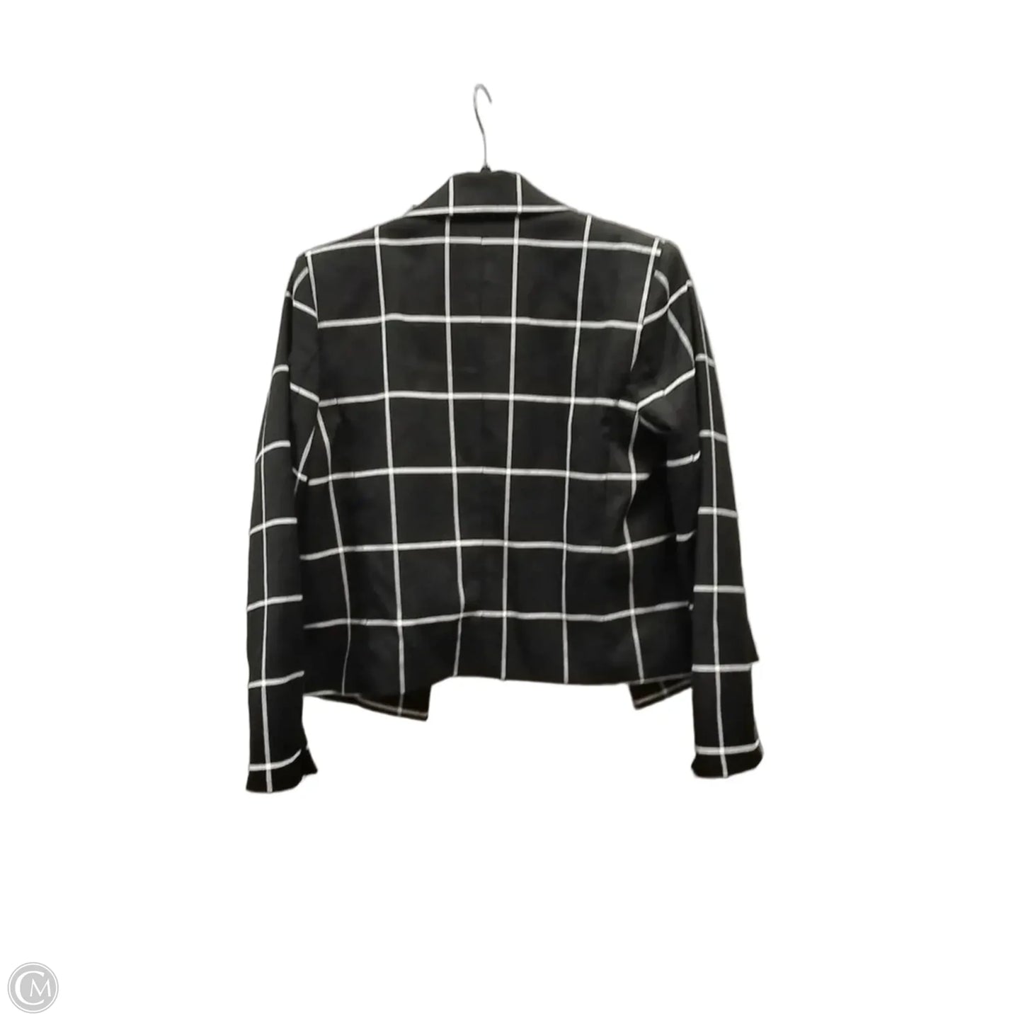 Blazer By Express In Checkered Pattern, Size: S