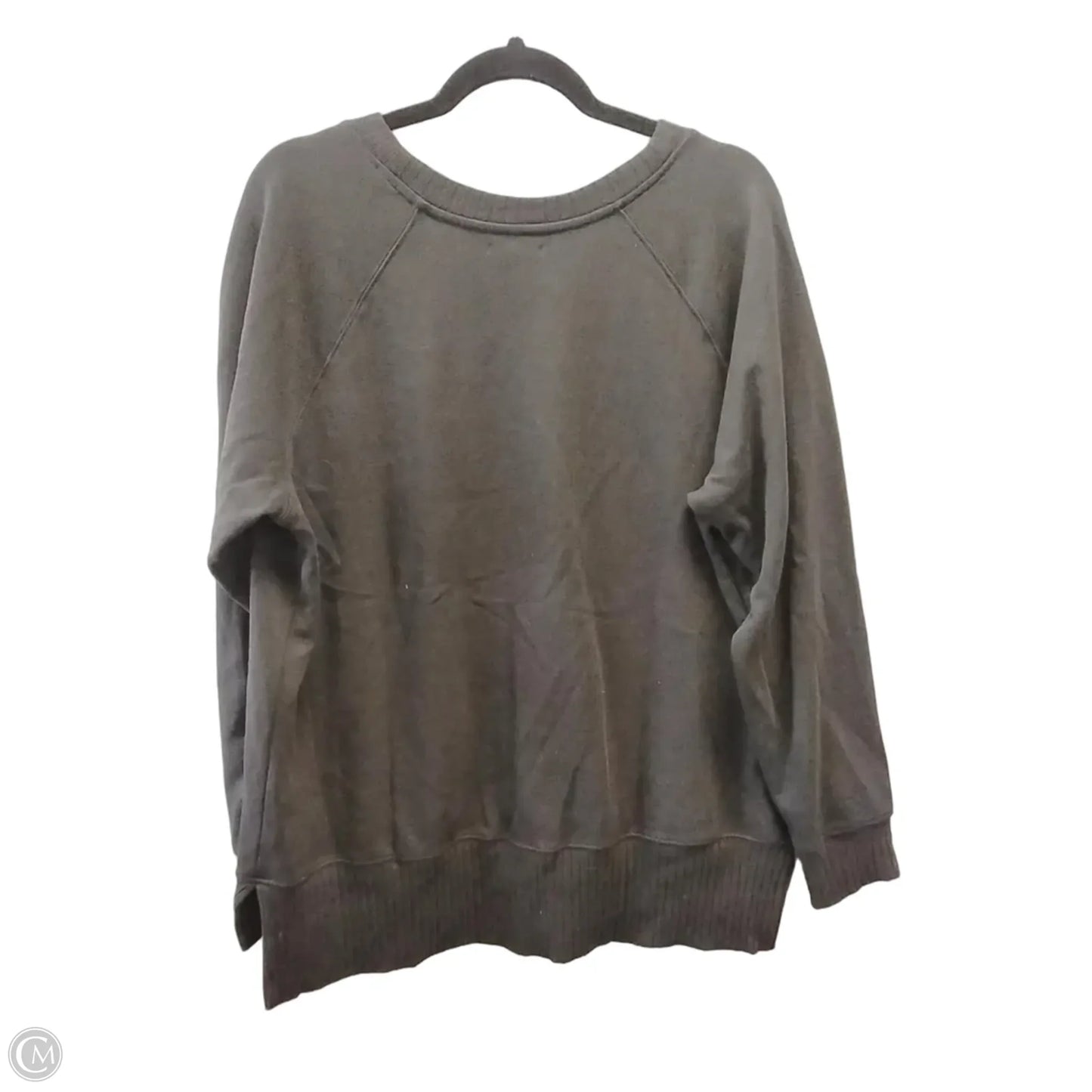 Sweatshirt Collar By Maurices In Brown, Size: M