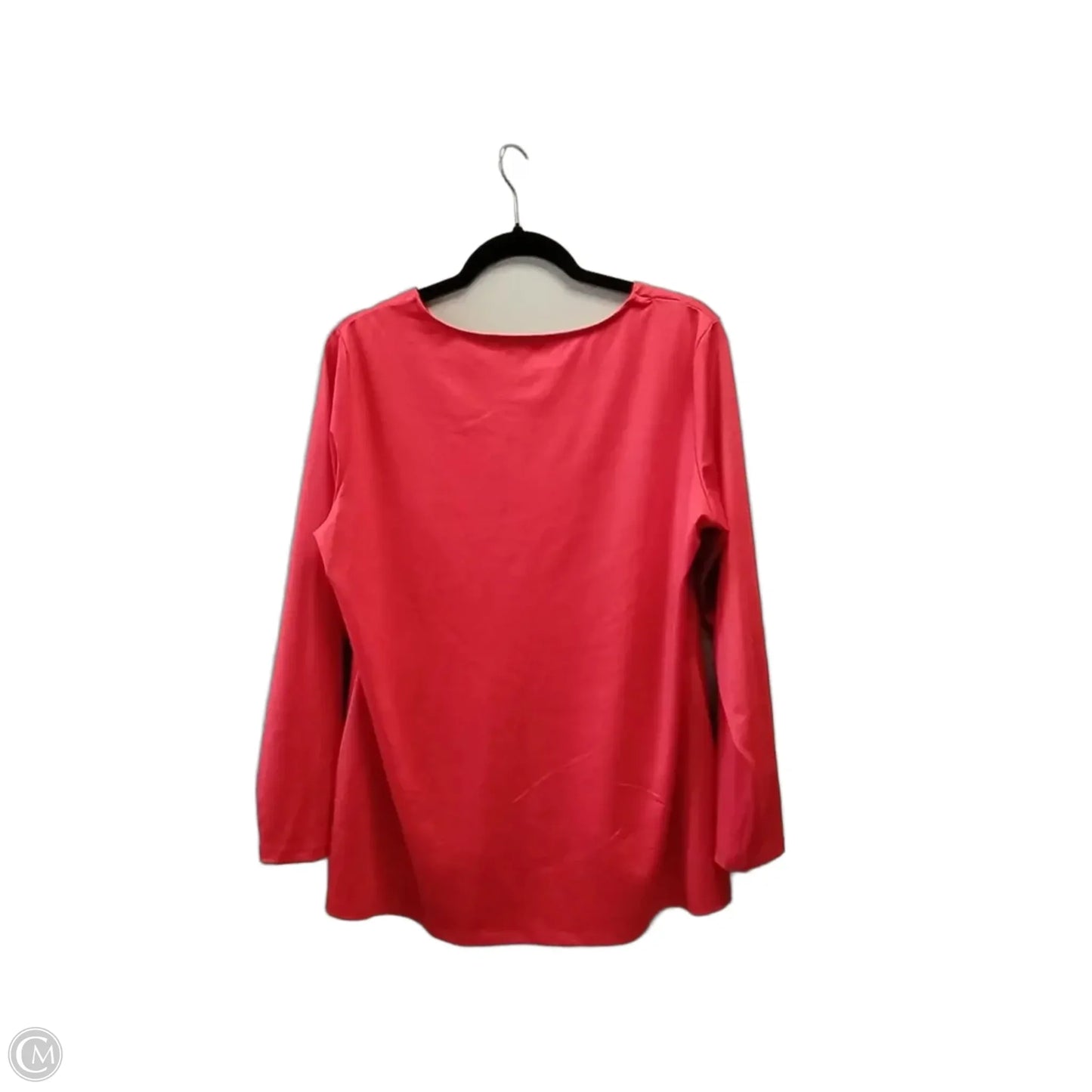 Blouse Long Sleeve By Zac And Rachel In Red, Size: Lp