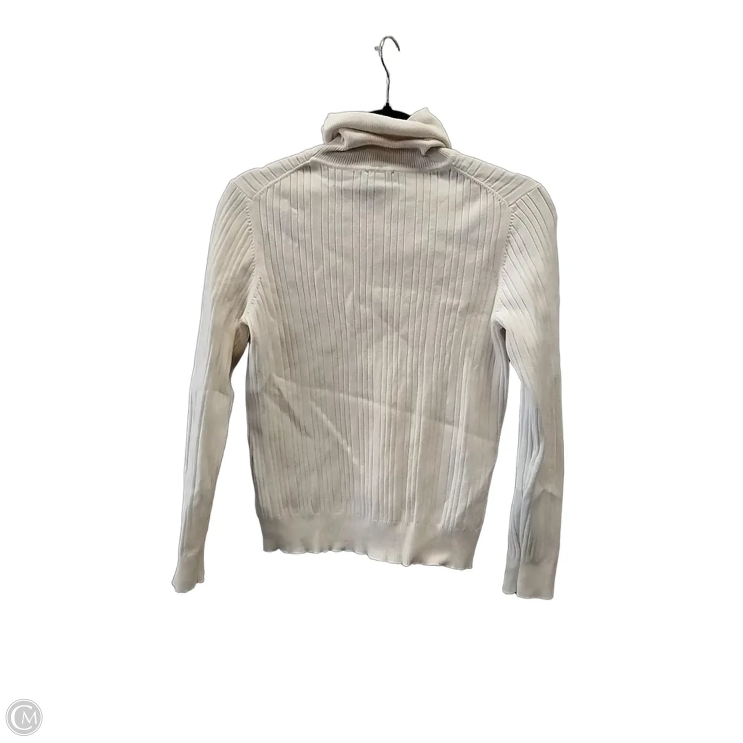 Sweater By Talbots In Cream, Size: M