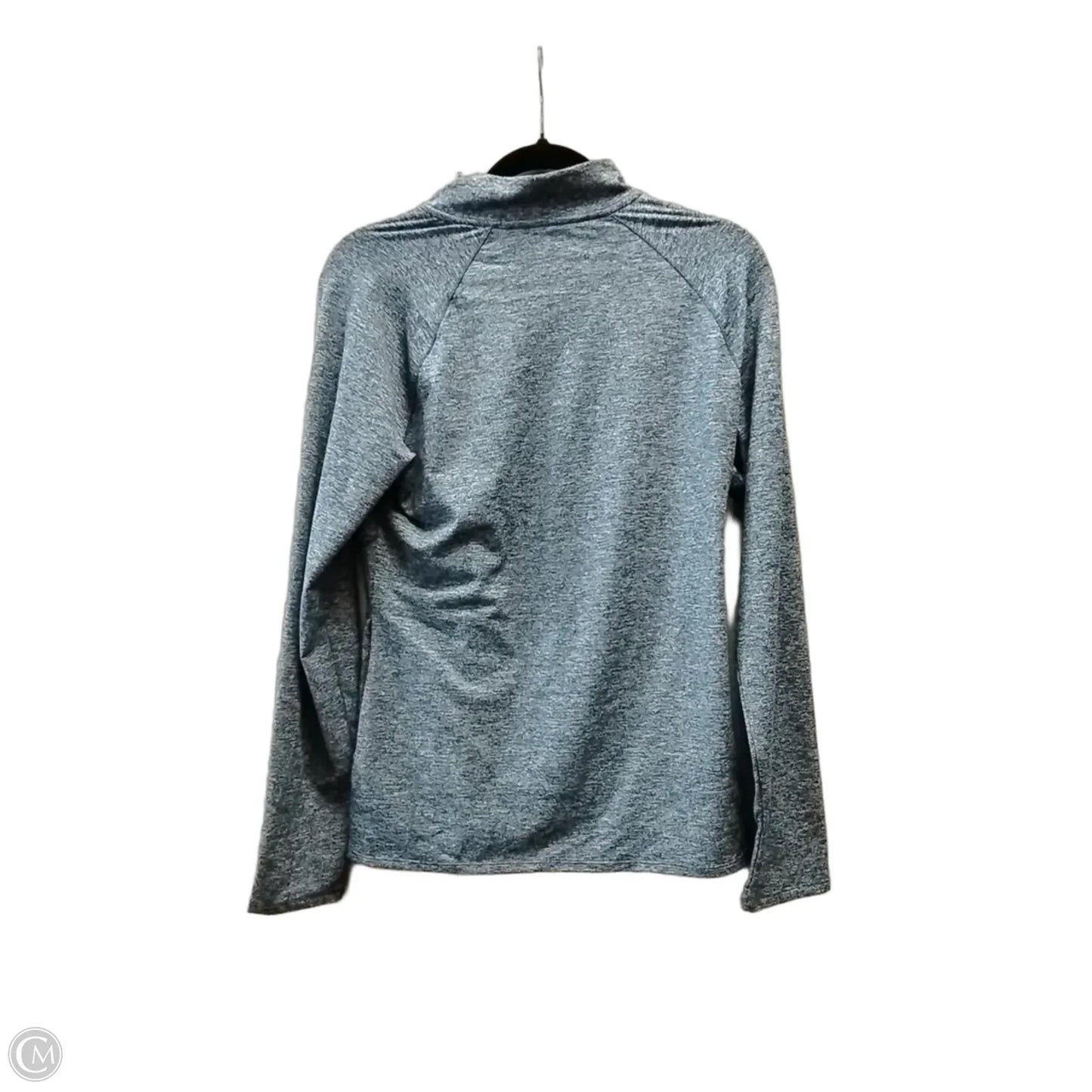 Athletic Jacket By Adidas In Blue, Size: L