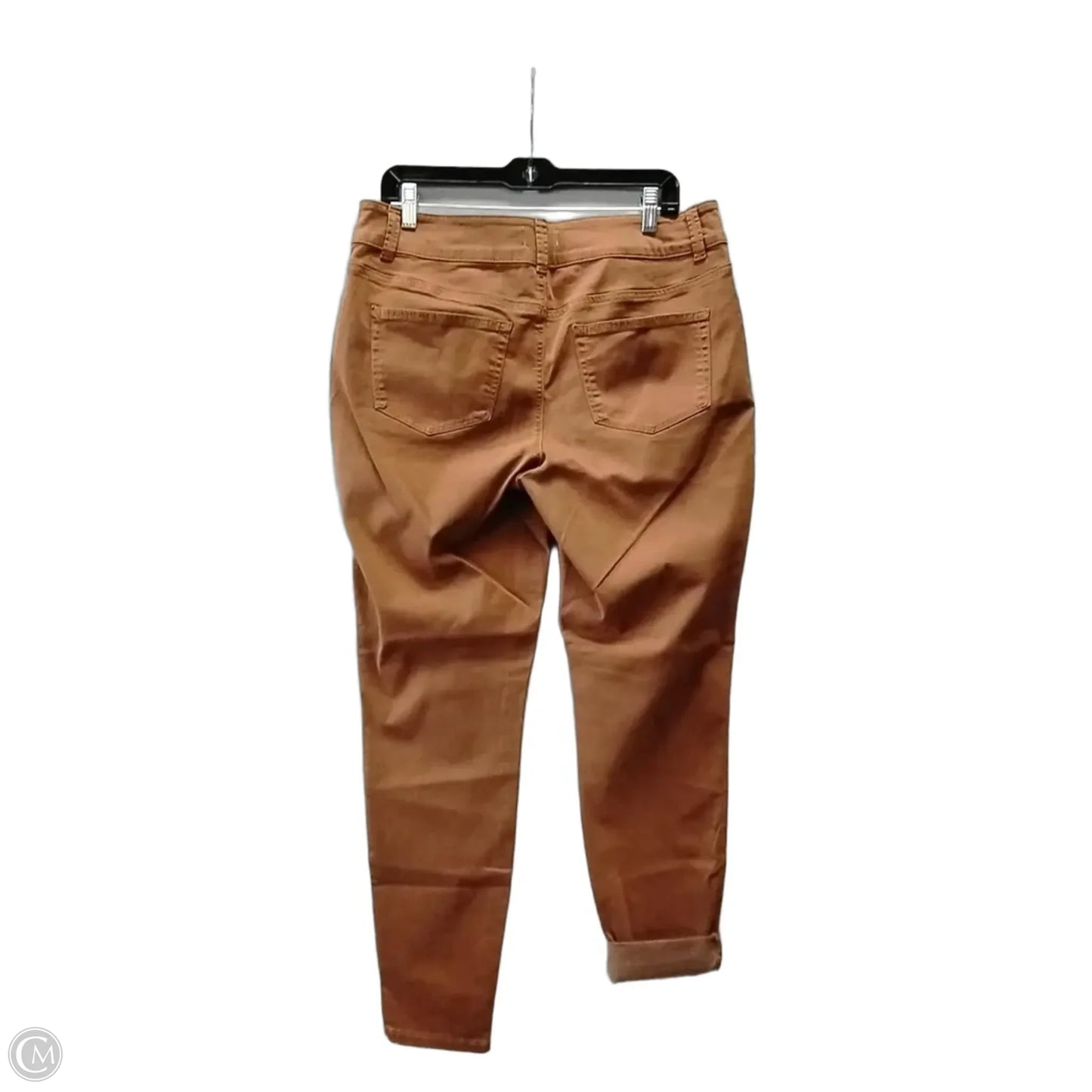 Jeans Straight By Maurices In Brown, Size: L