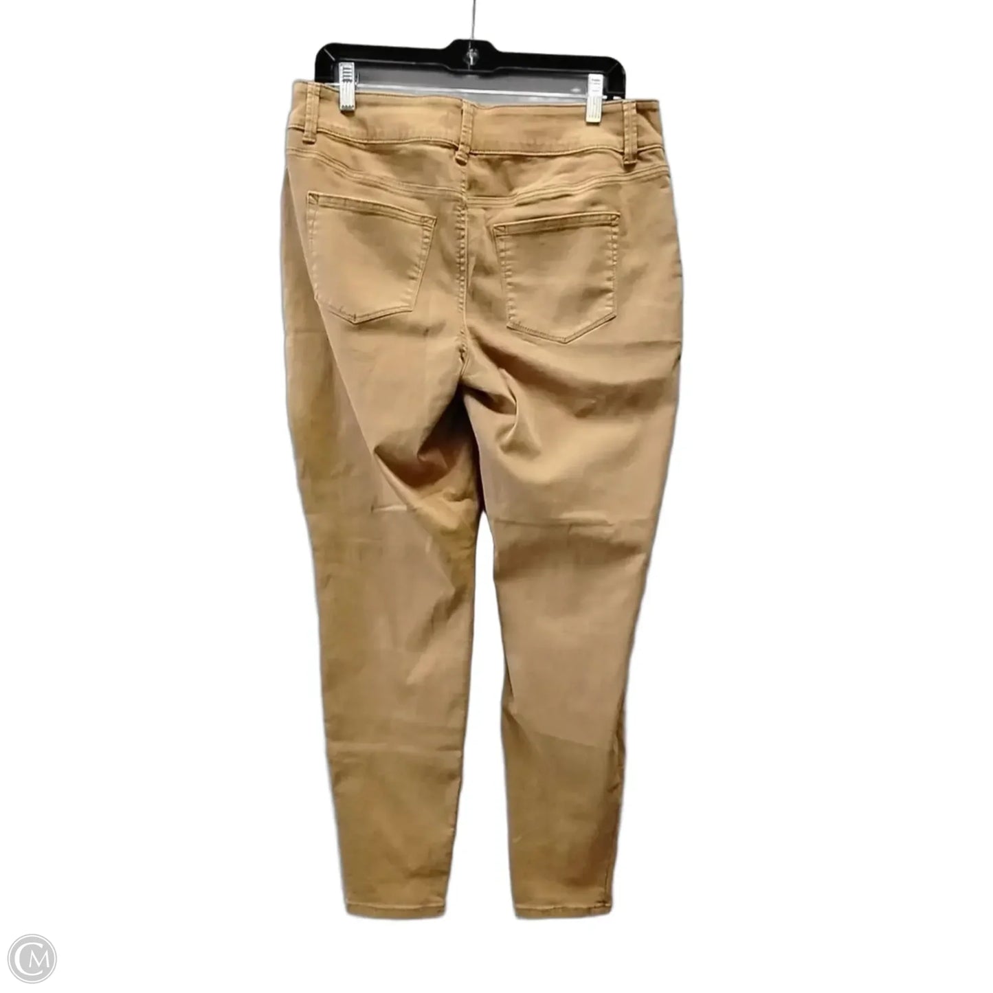 Jeans Straight By Maurices In Tan, Size: L