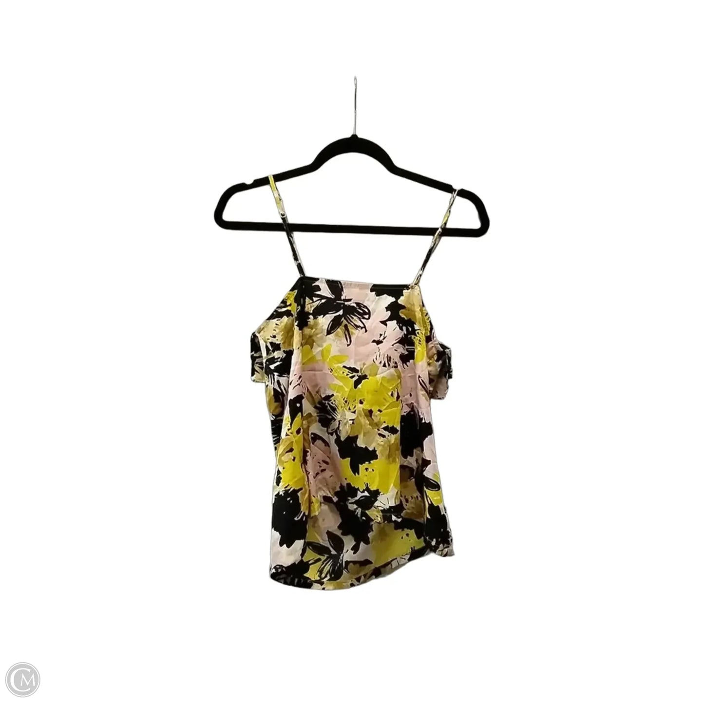 Blouse Sleeveless By Banana Republic In Floral Print, Size: S