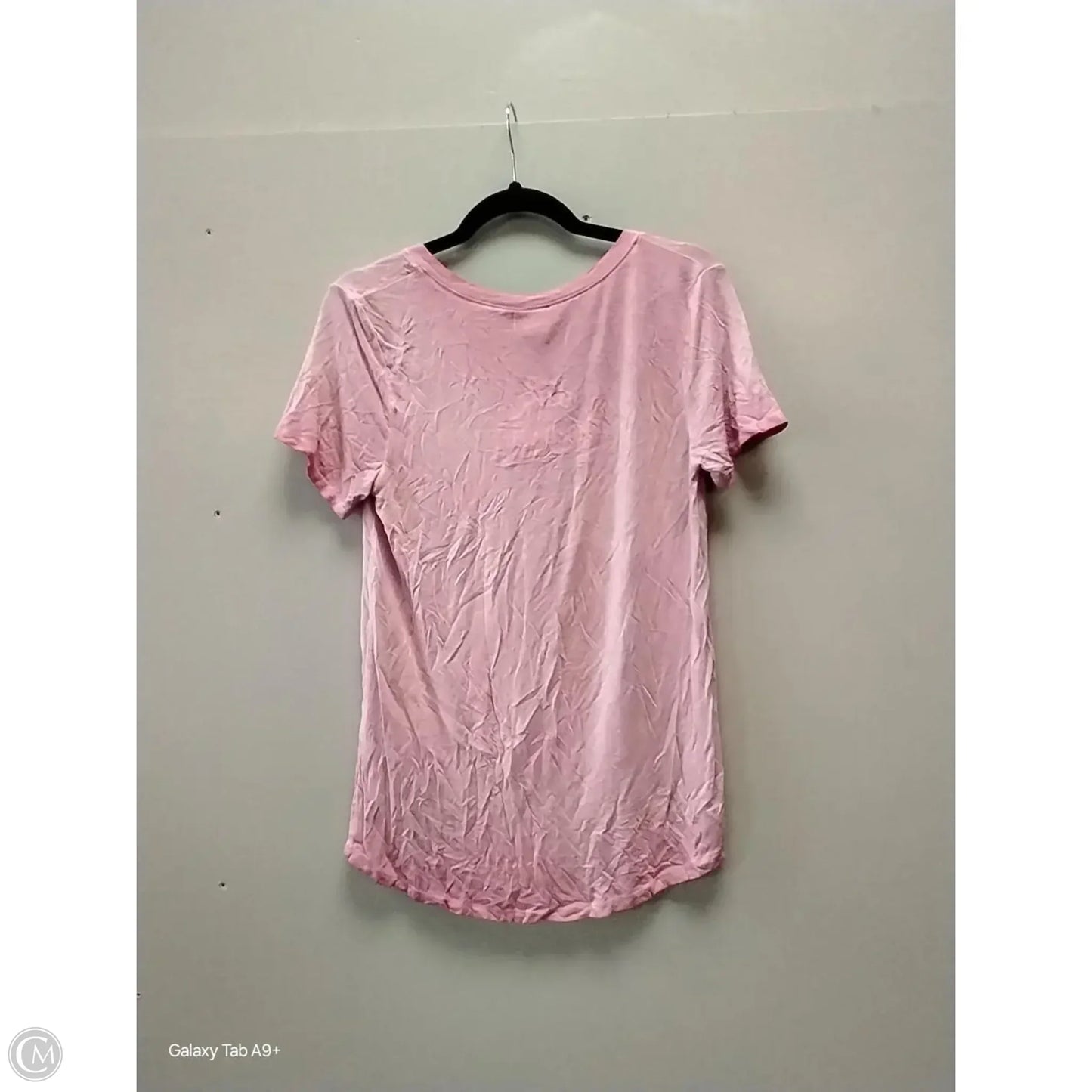 Top Short Sleeve Basic By Harley Davidson In Pink, Size: S