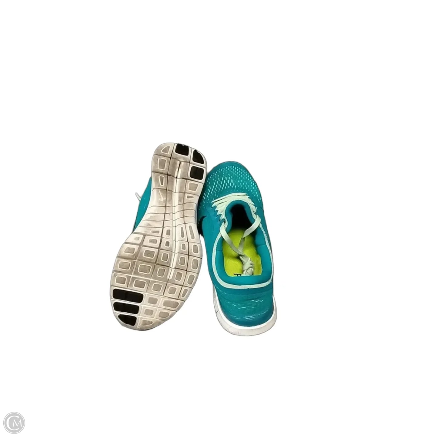 Shoes Athletic By Nike In Blue & Green, Size: 5.5