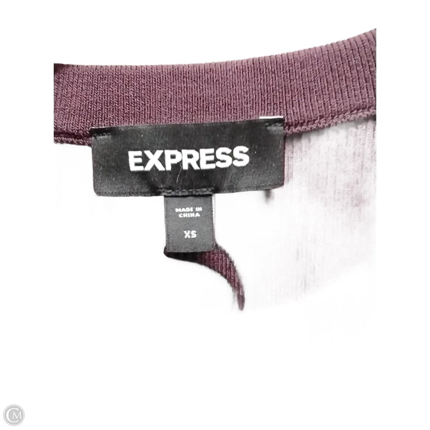 Dress Casual Midi By Express In Purple, Size: S