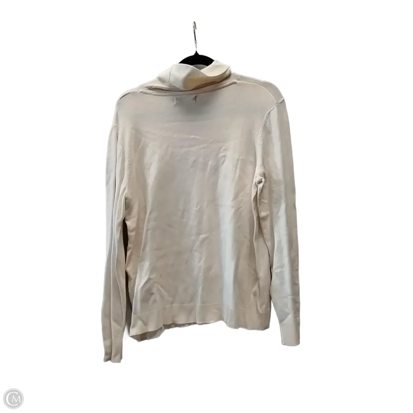 Sweater By Clothes Mentor In Beige, Size: L
