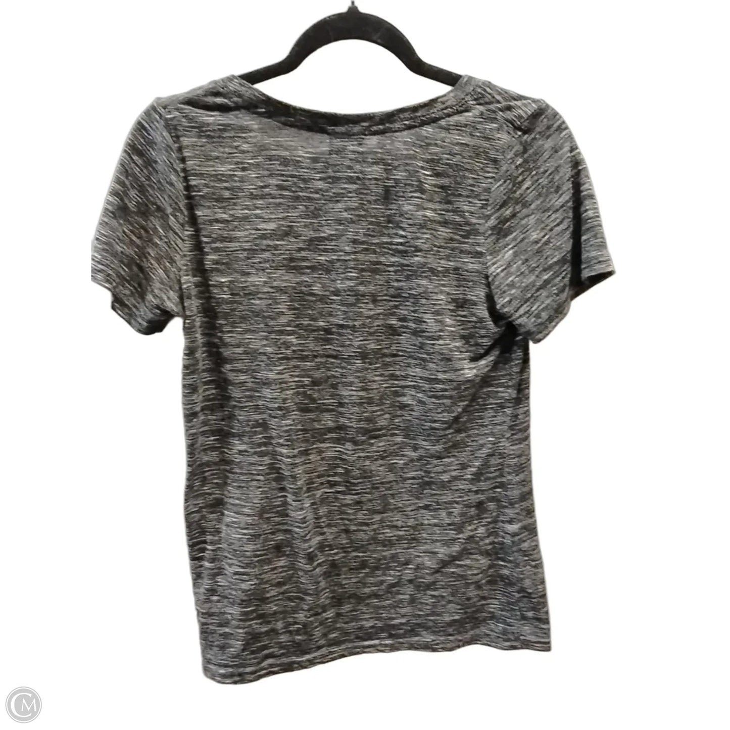 Top Short Sleeve By Clothes Mentor In Black, Size: L