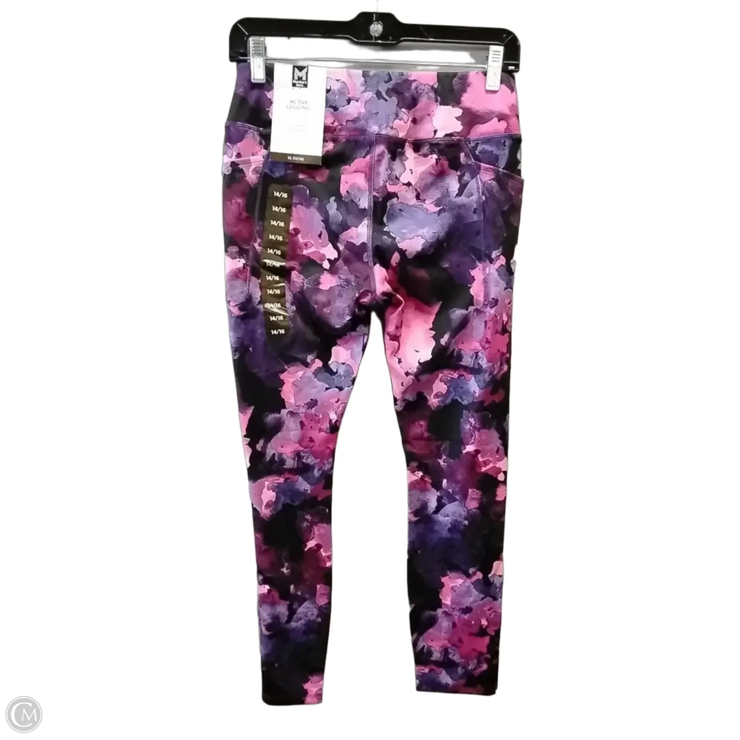 Athletic Pants By Members Mark In Camouflage Print, Size: Xl