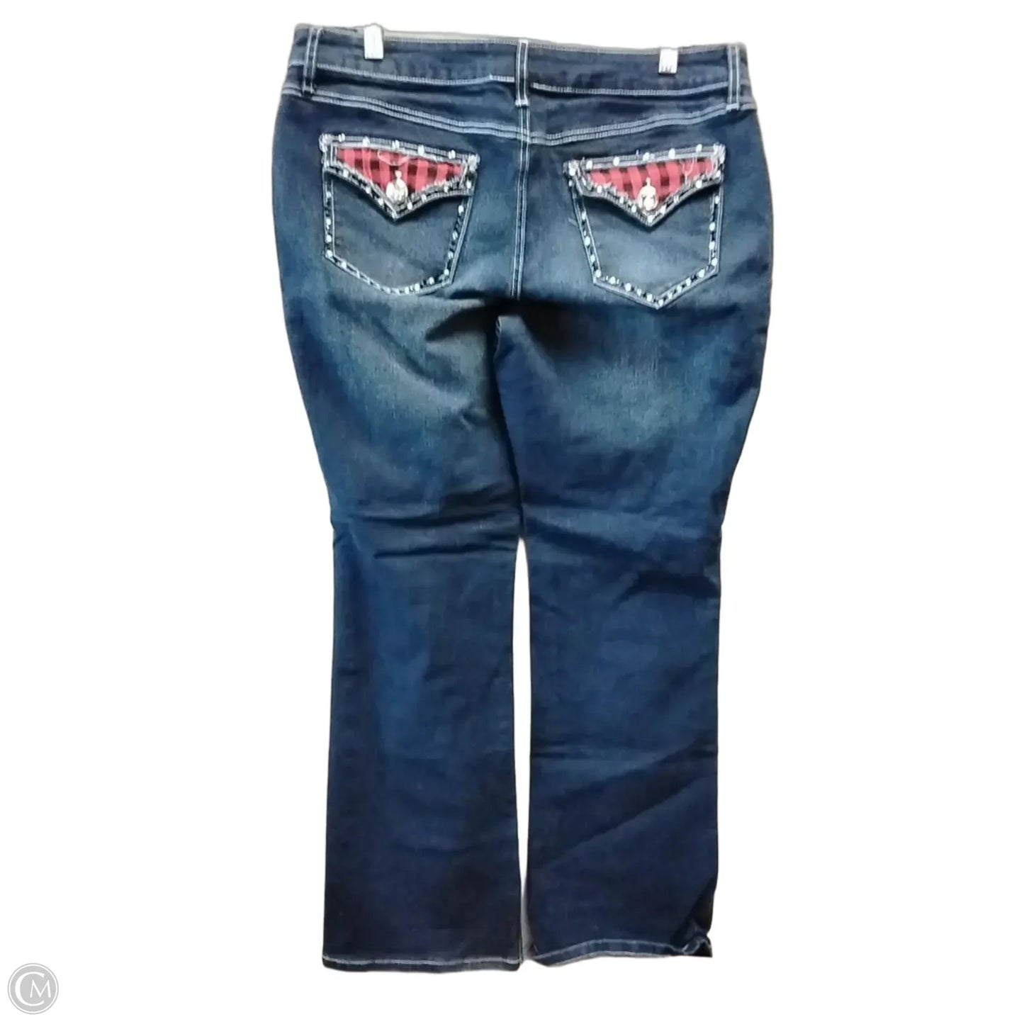 Jeans Straight By C Est. 1946 In Blue Denim, Size: 10p