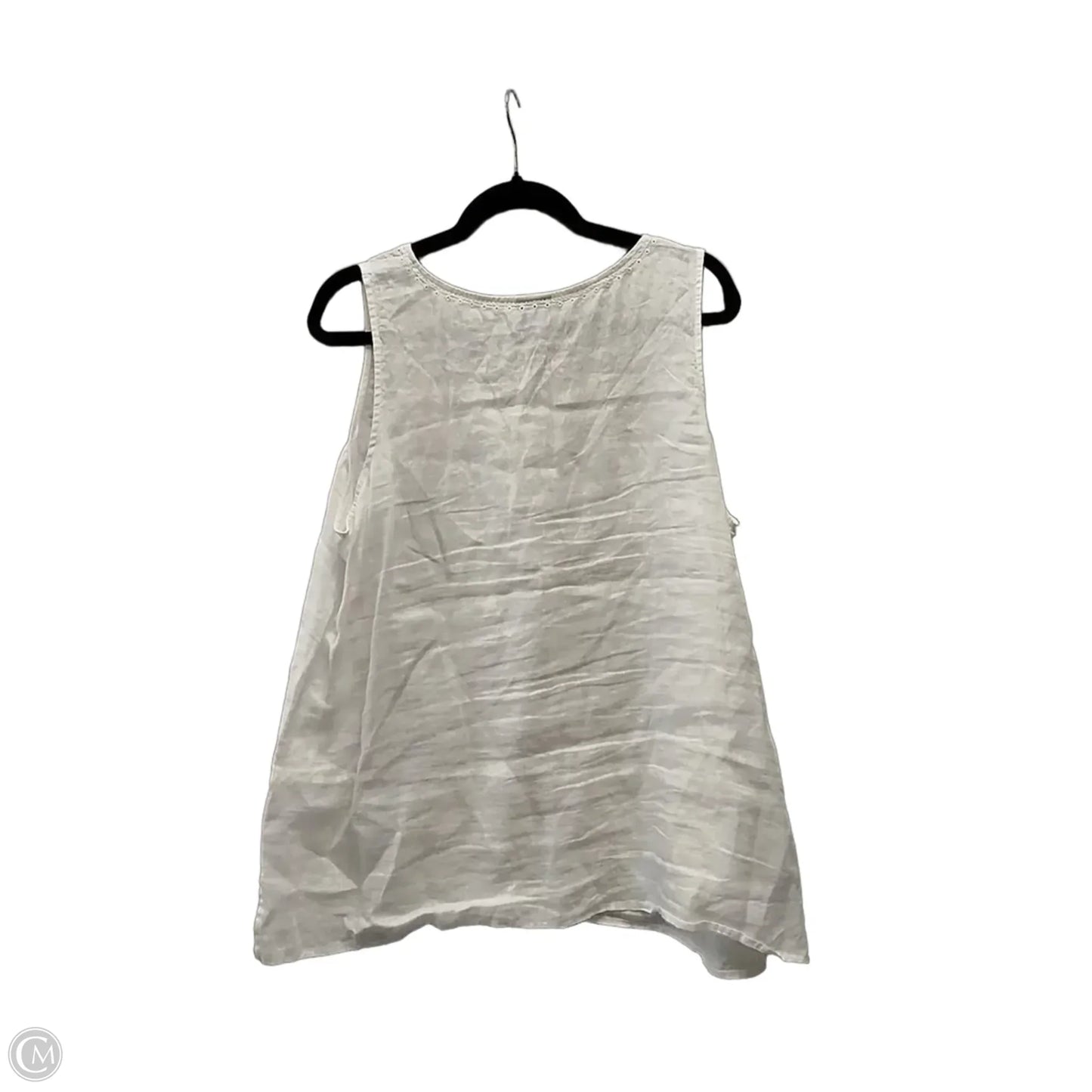 Top Sleeveless By J. Jill In White, Size: Xl