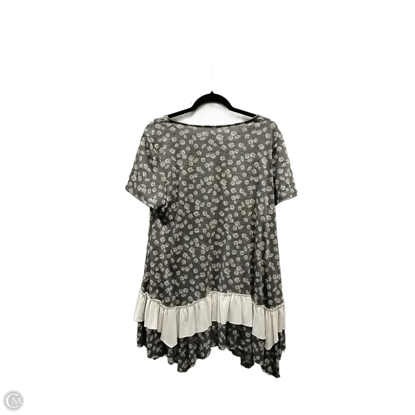 Dress Casual Short By Clothes Mentor In Floral Print, Size: Xl
