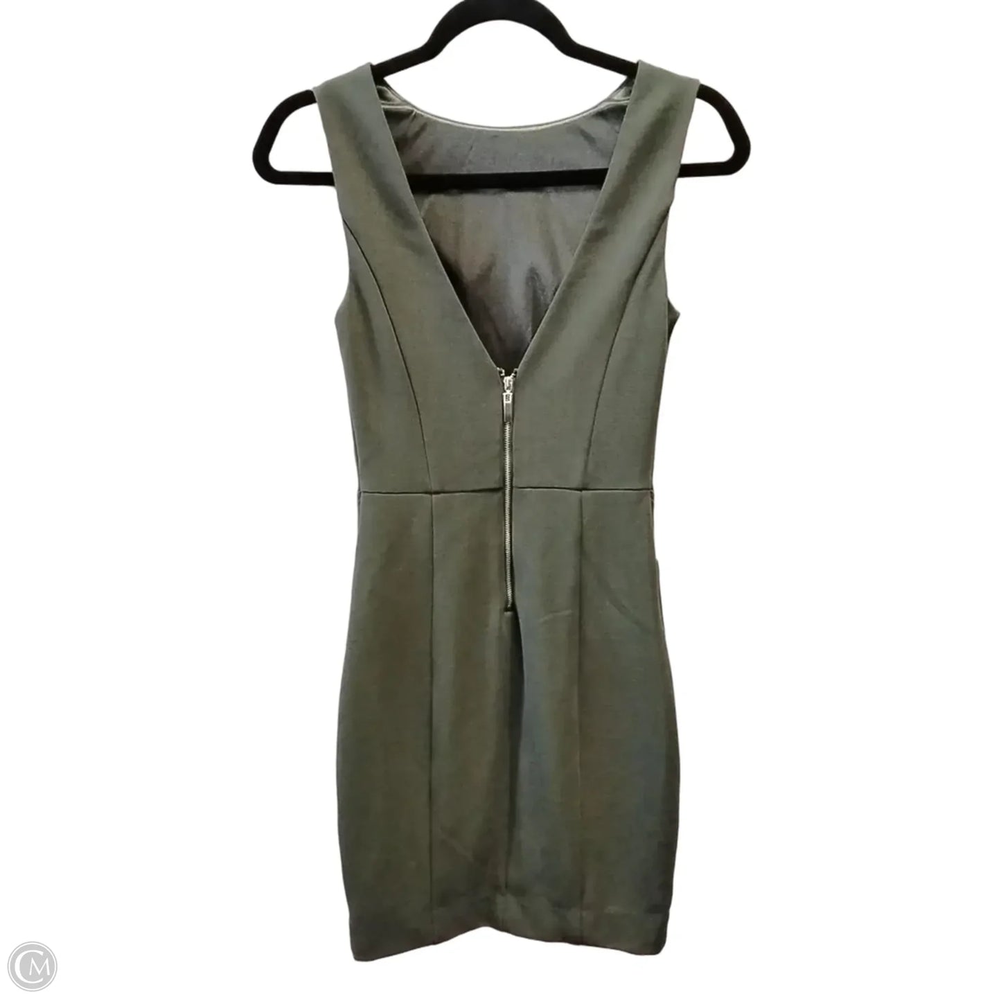 Dress Casual Midi By Bebe In Green, Size: 0