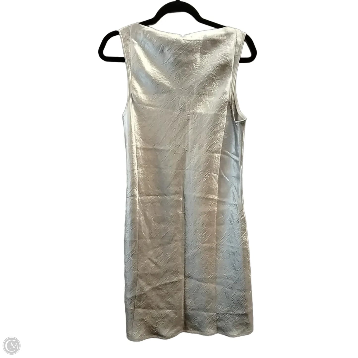 Dress Casual Midi By Banana Republic In Gold, Size: 10tall