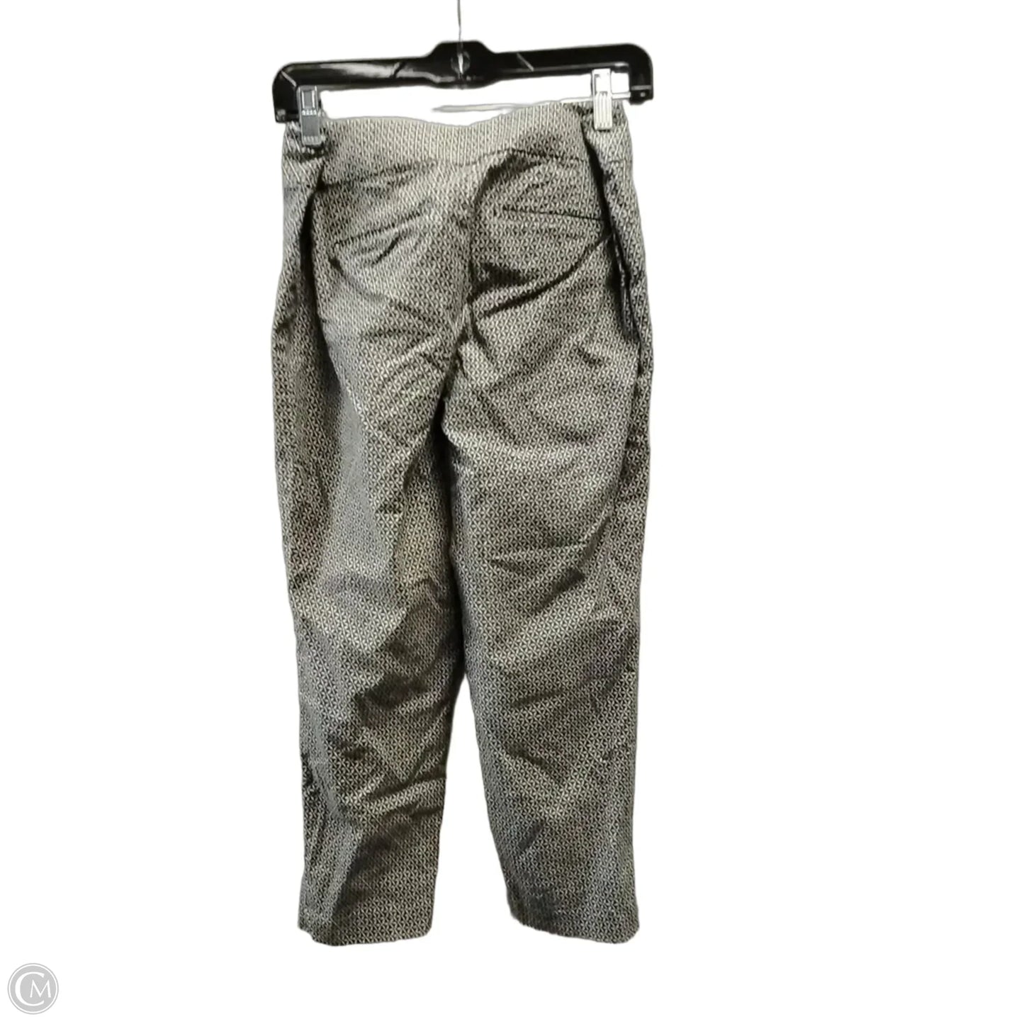 Pants Cropped By Loft In Grey, Size: 6p
