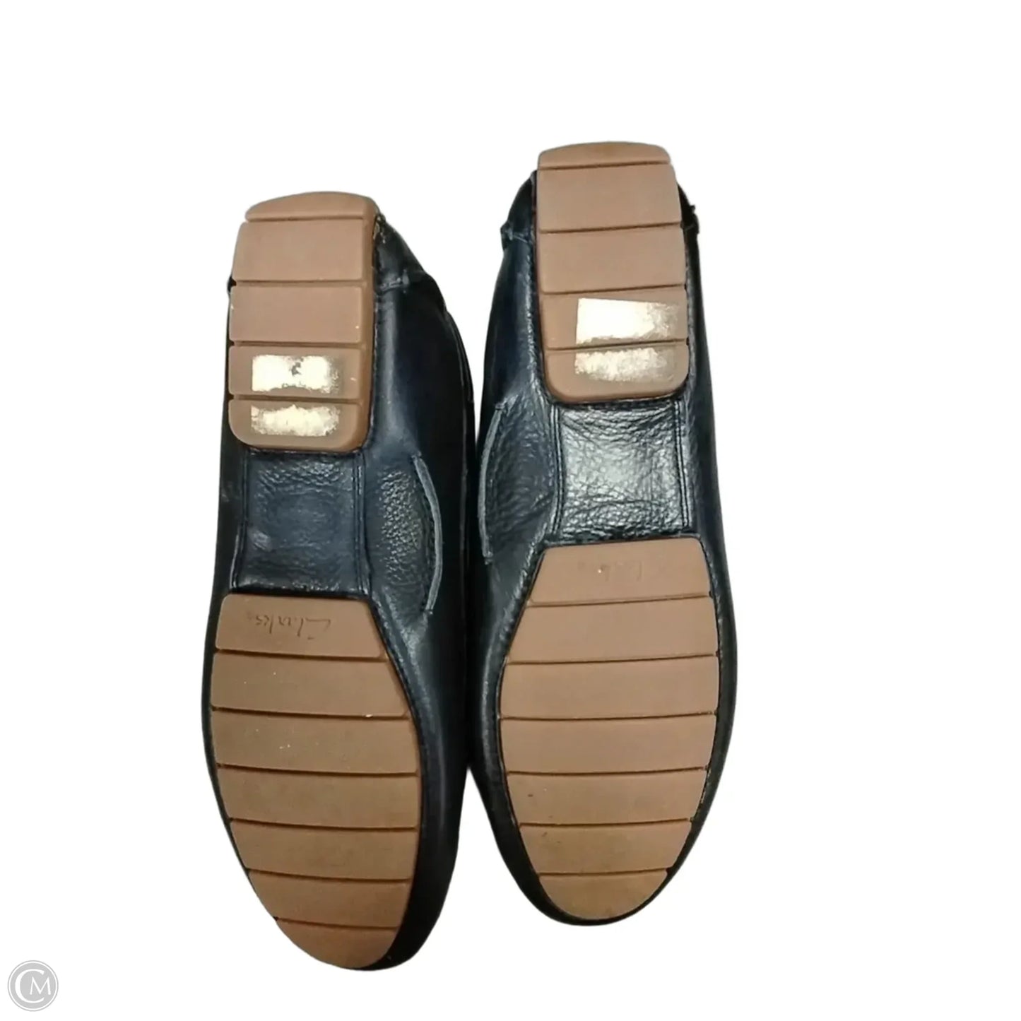 Shoes Flats By Clarks In Blue, Size: 11