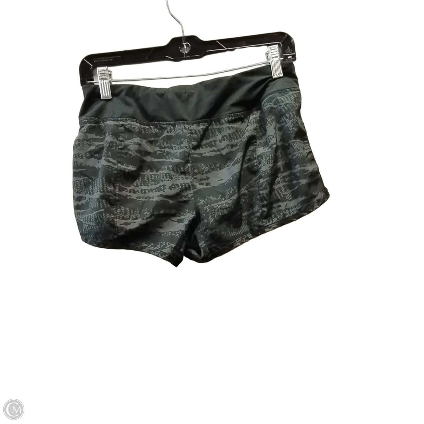 Athletic Shorts By Nike In Black & Grey, Size: S
