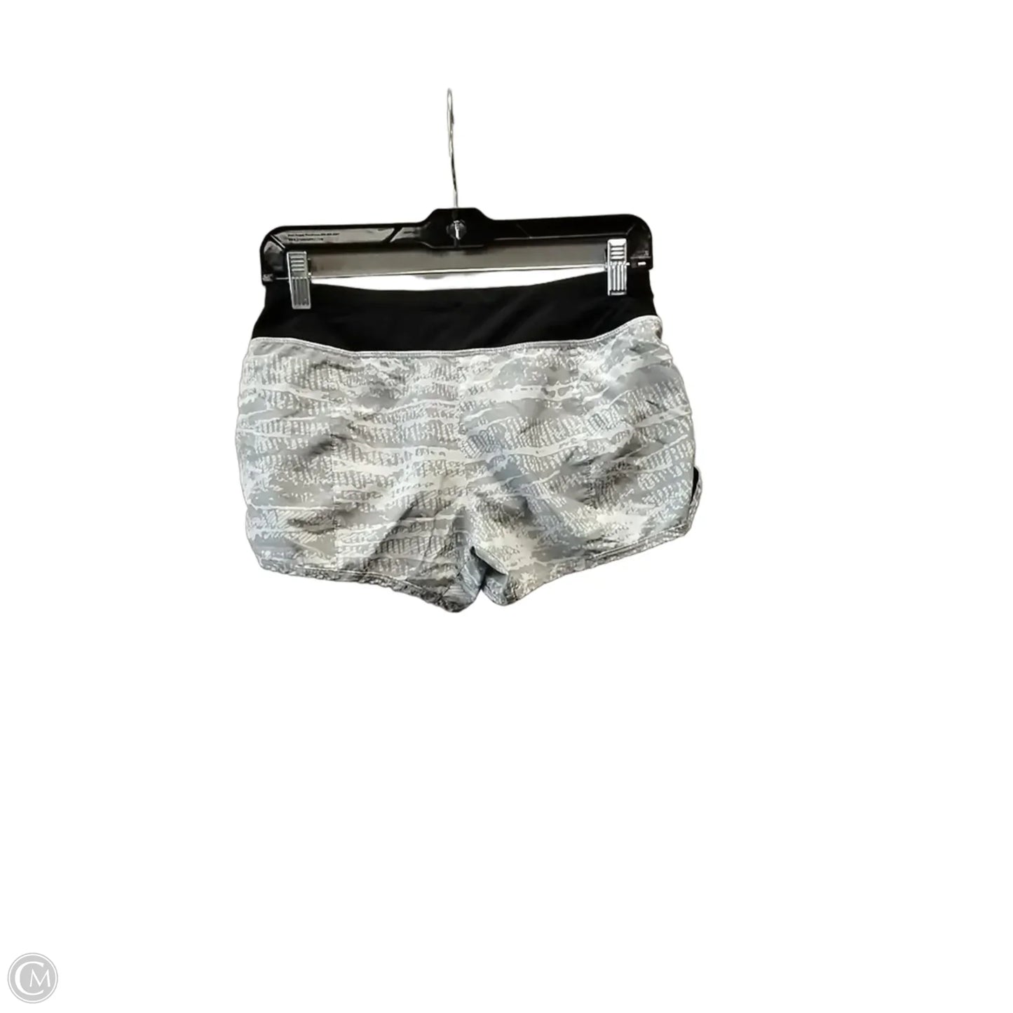 Athletic Shorts By Nike In Black & Grey, Size: S