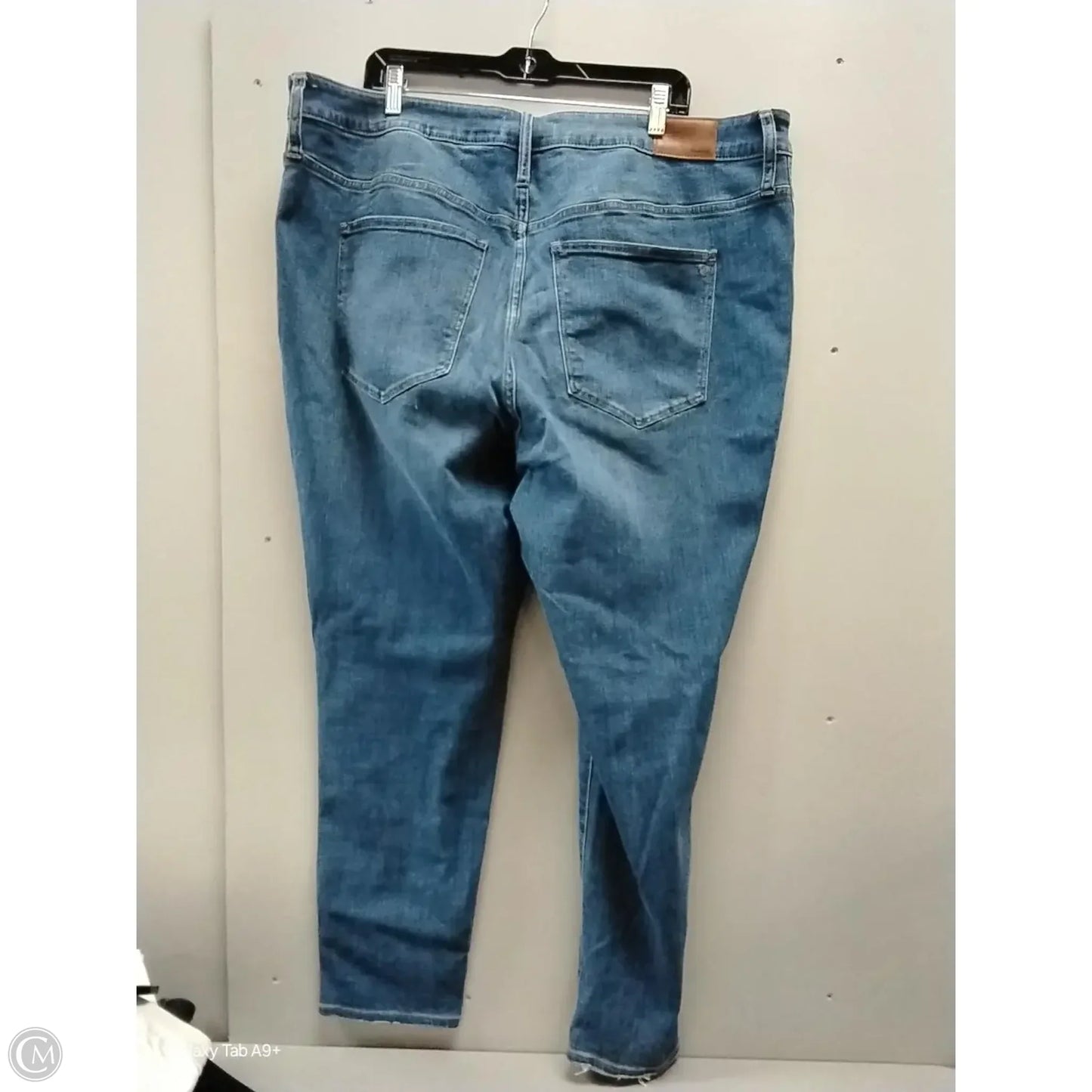 Jeans Skinny By Madewell In Blue Denim, Size: 22w